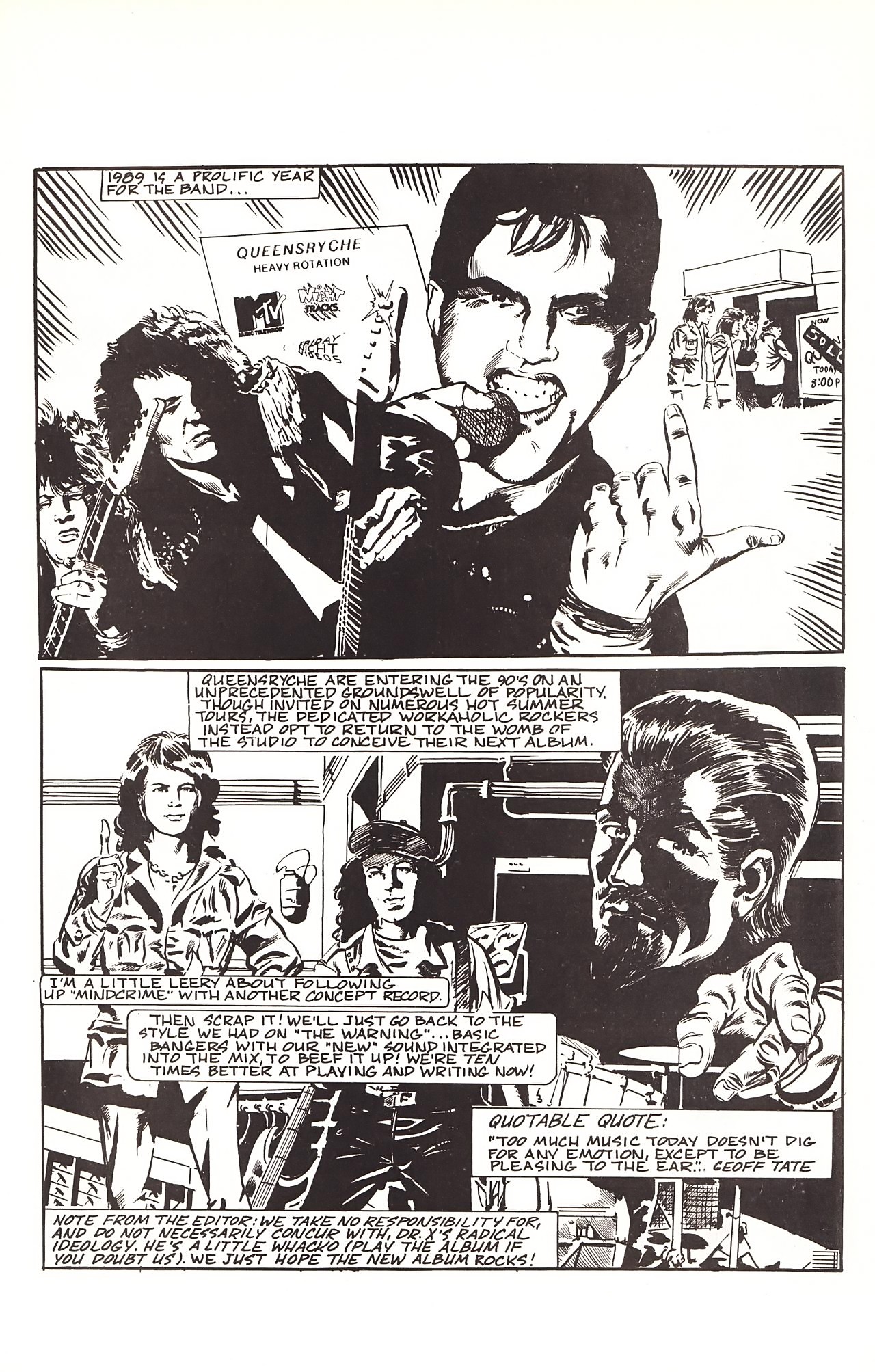 Read online Rock N' Roll Comics comic -  Issue #20 - 21