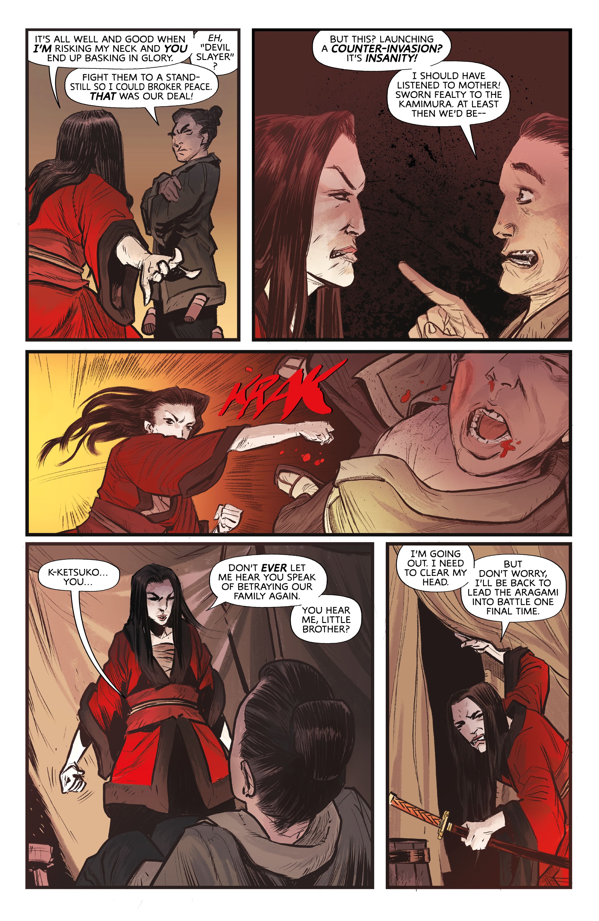 Read online The Devil's Red Bride comic -  Issue #3 - 5