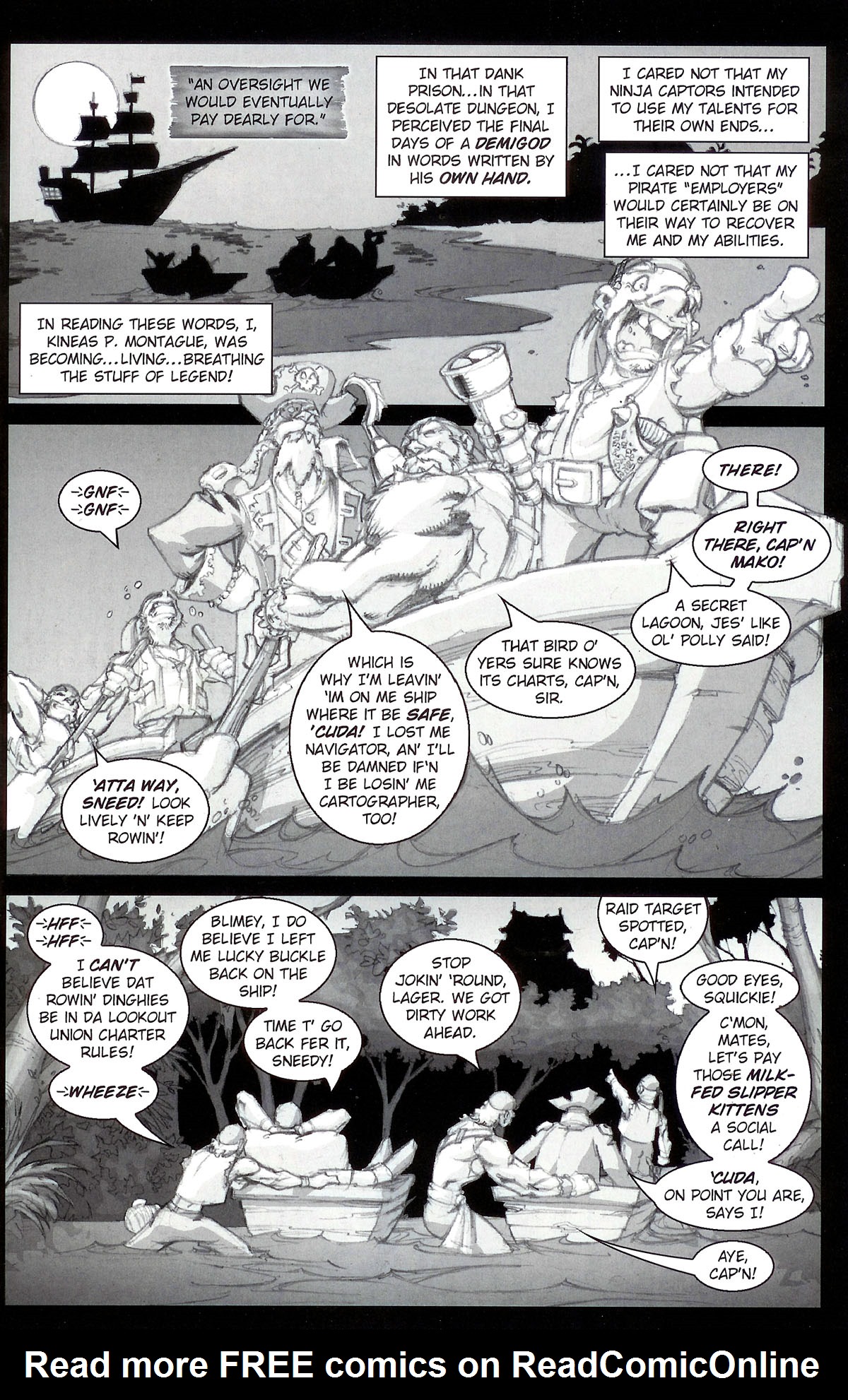 Read online Pirates vs. Ninjas comic -  Issue #2 - 7