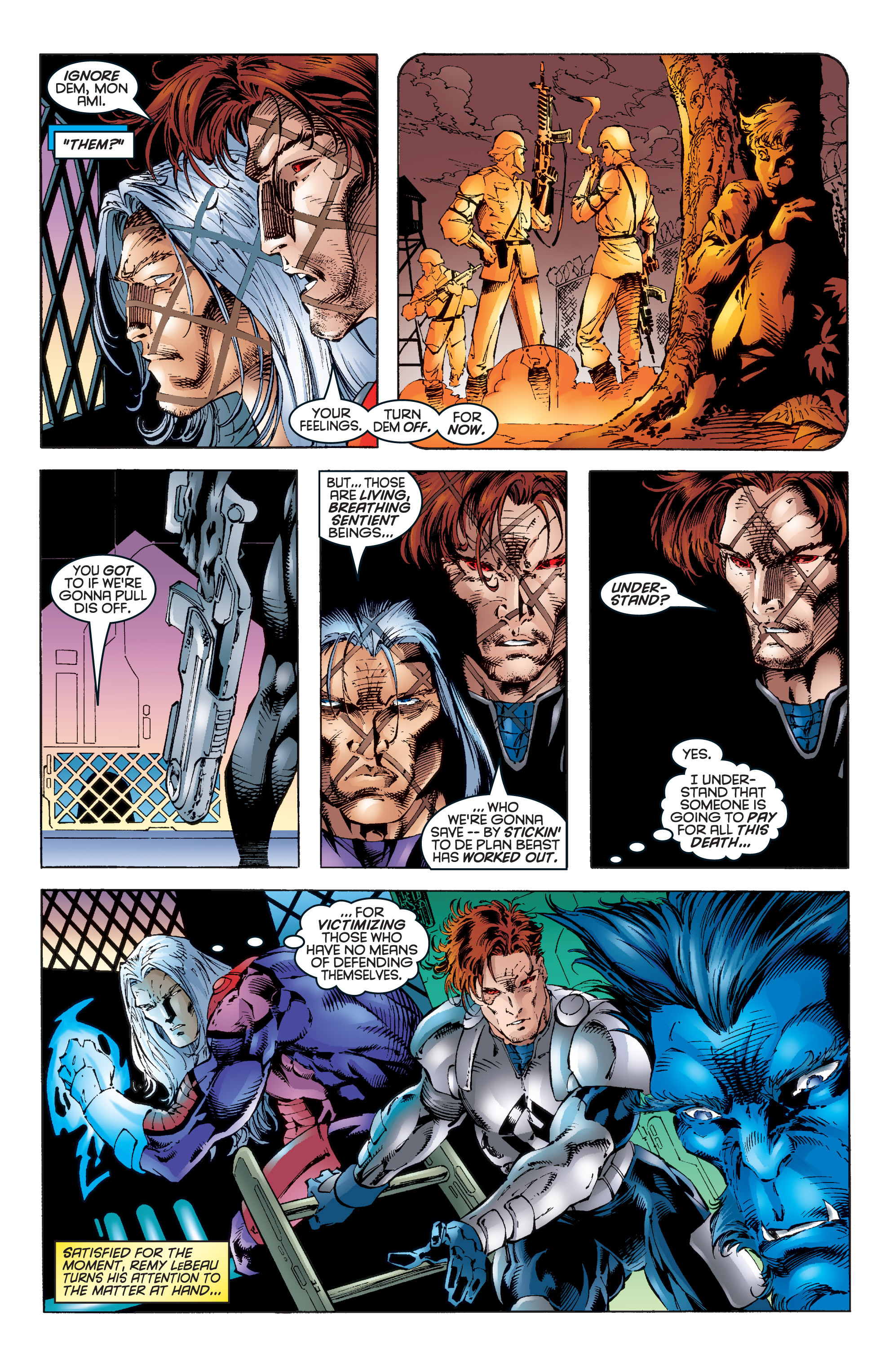 Read online X-Men: The Trial of Gambit comic -  Issue # TPB (Part 1) - 85
