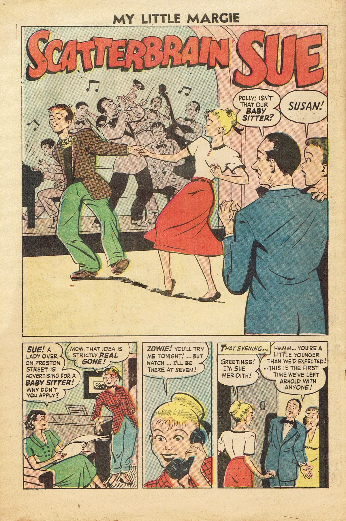 Read online My Little Margie (1954) comic -  Issue #20 - 93