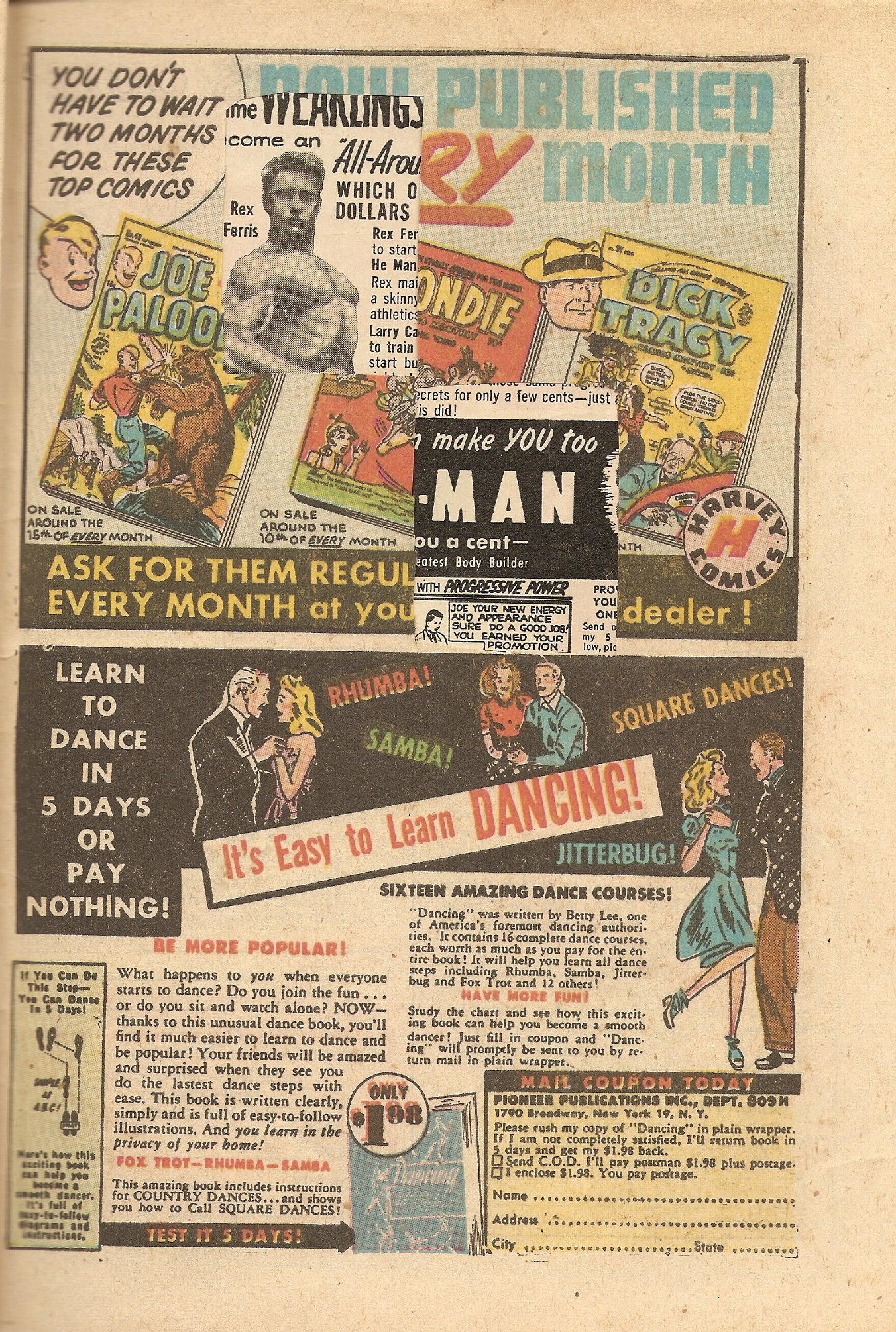 Read online Babe Ruth Sports Comics comic -  Issue #9 - 33