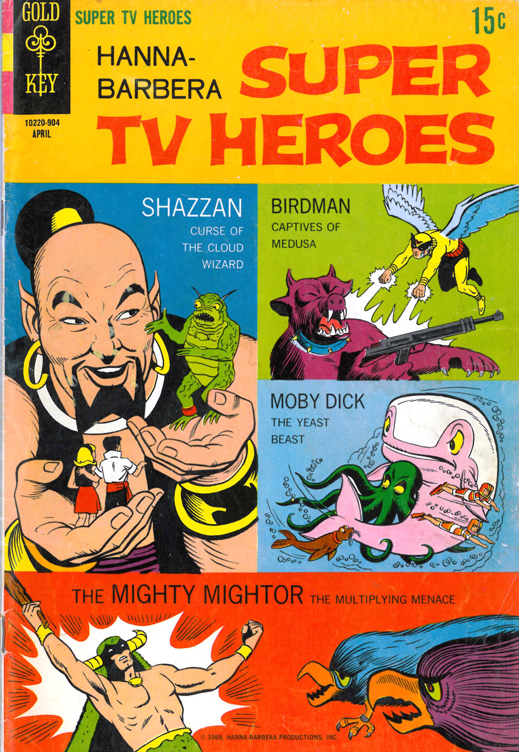 Read online Hanna-Barbera Super TV Heroes comic -  Issue #5 - 1