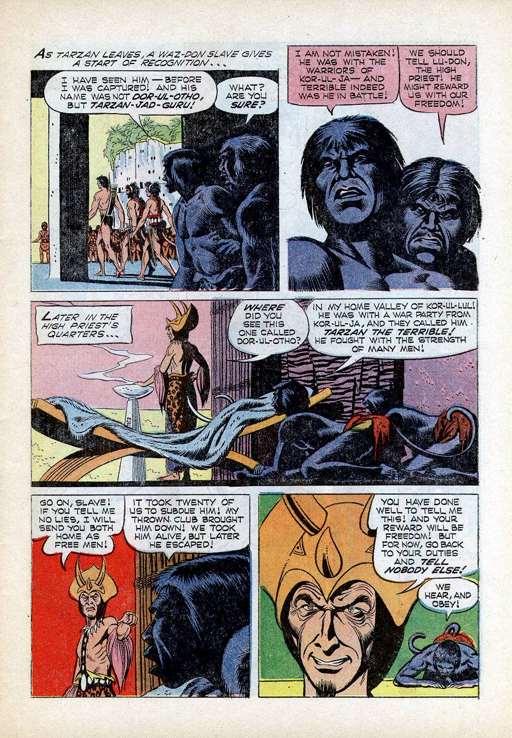 Read online Tarzan (1962) comic -  Issue #167 - 7
