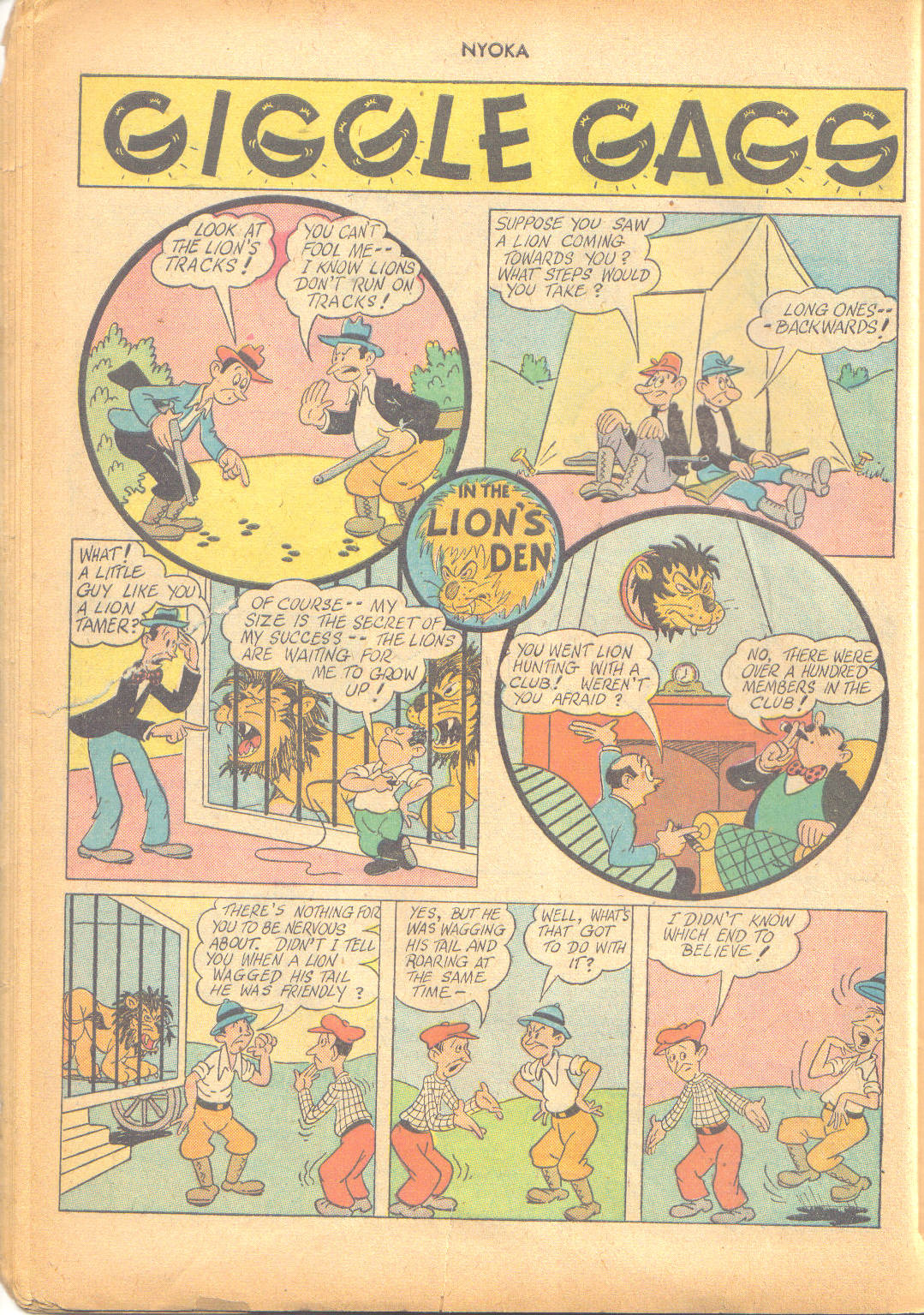 Read online Nyoka the Jungle Girl (1945) comic -  Issue #7 - 14