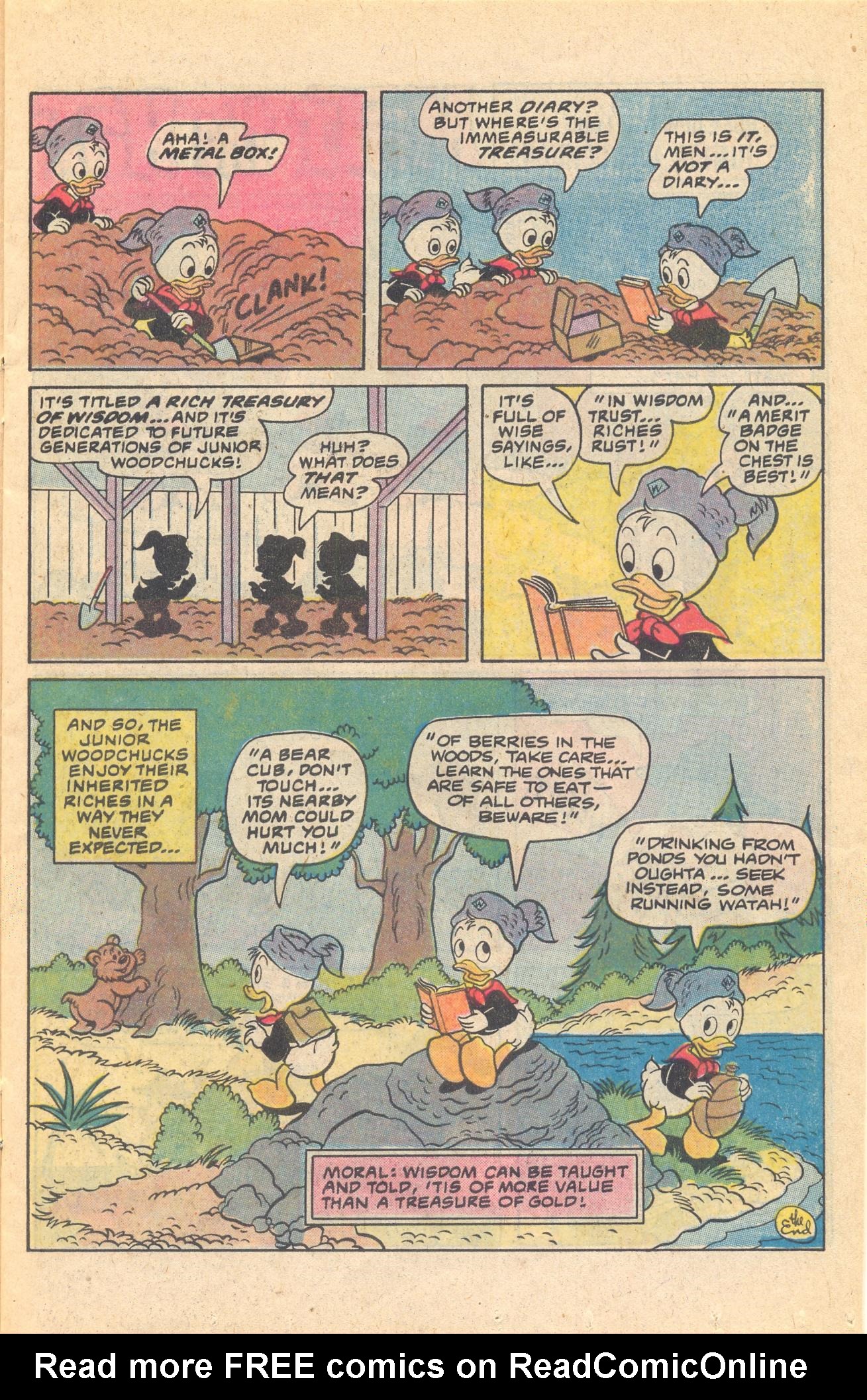 Read online Huey, Dewey, and Louie Junior Woodchucks comic -  Issue #65 - 11