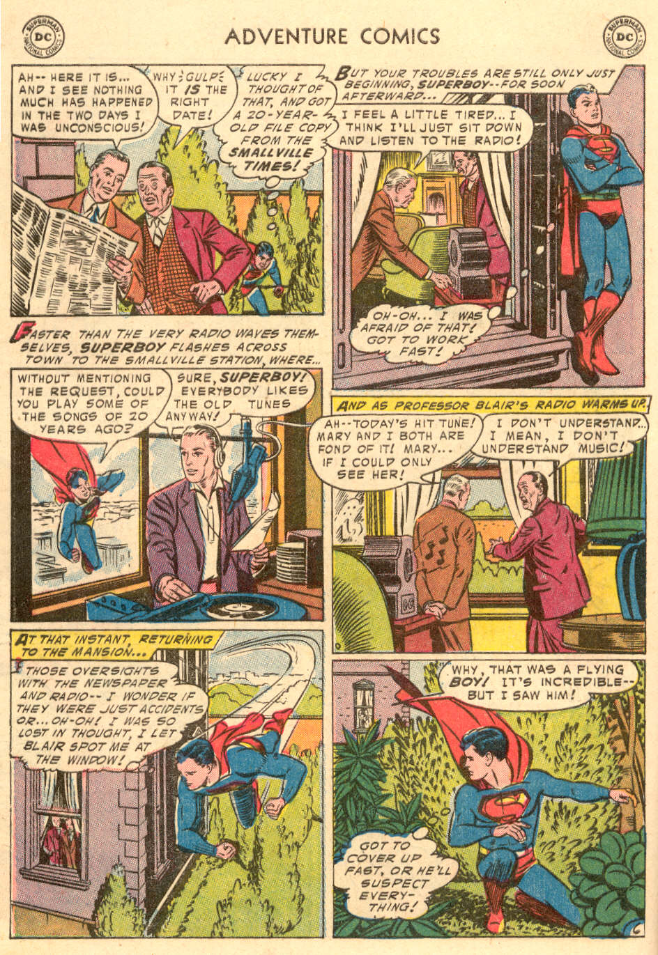 Read online Adventure Comics (1938) comic -  Issue #208 - 8