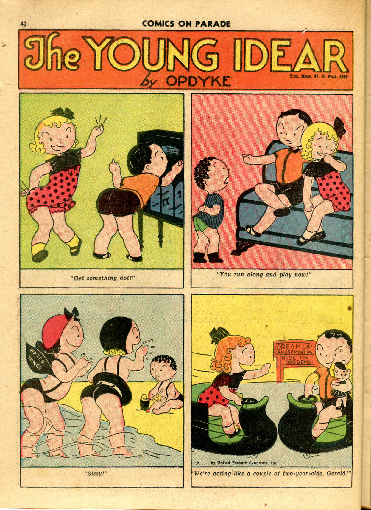 Read online Comics on Parade comic -  Issue #28 - 44