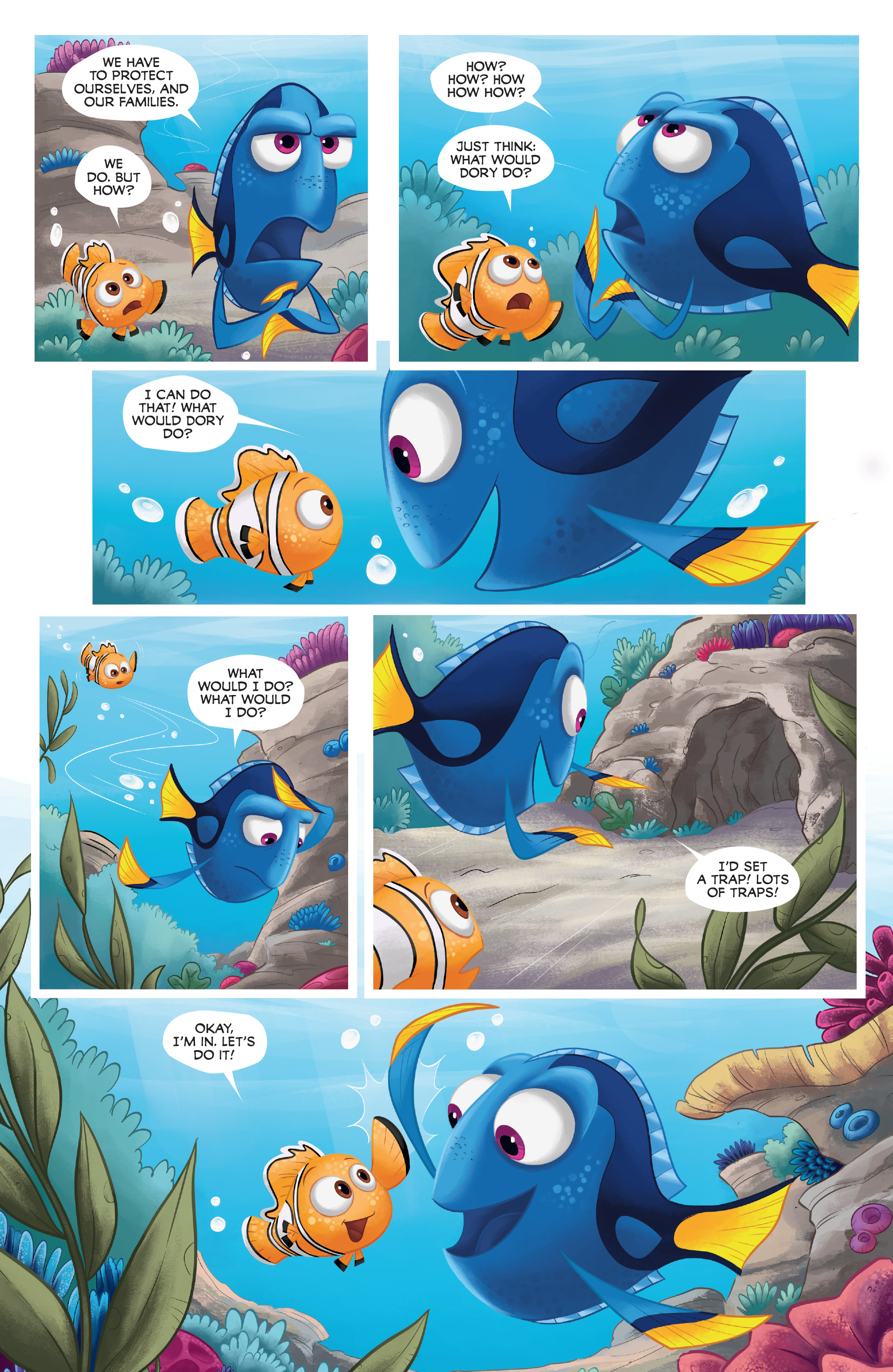 Read online Disney Pixar Finding Dory comic -  Issue #4 - 14