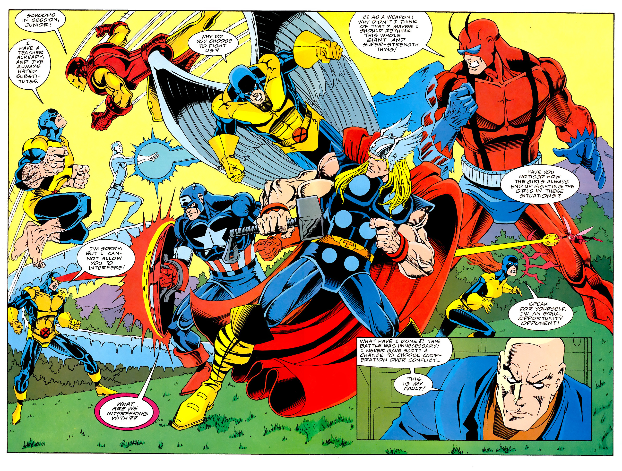 Read online Professor Xavier and the X-Men comic -  Issue #10 - 12