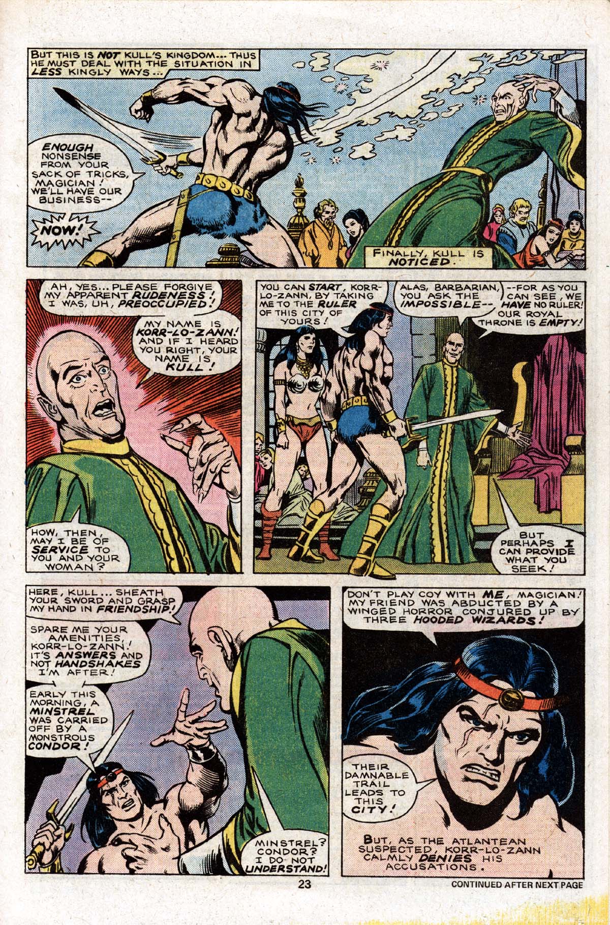Read online Kull The Destroyer comic -  Issue #24 - 14