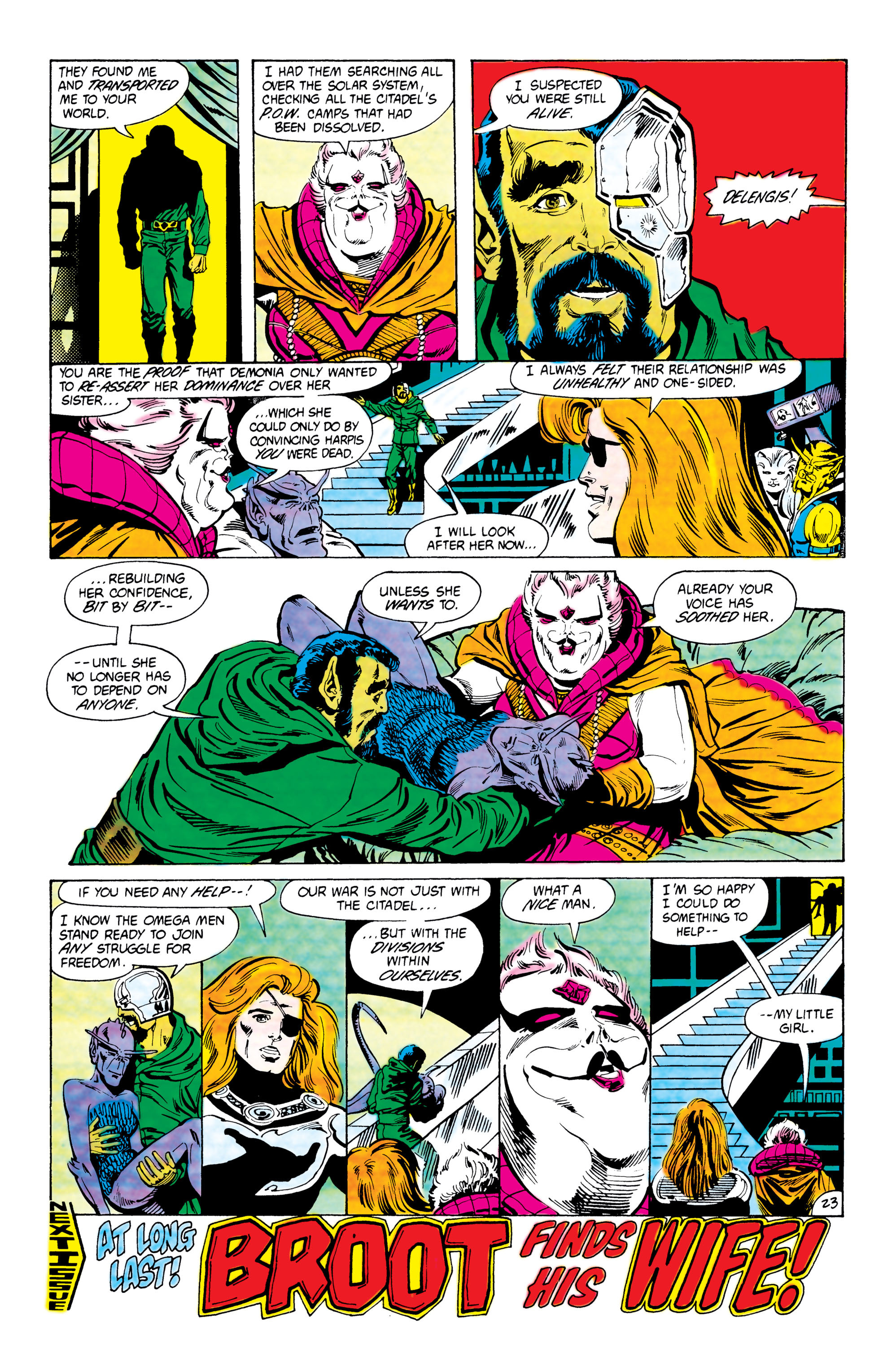 Read online The Omega Men (1983) comic -  Issue #11 - 24