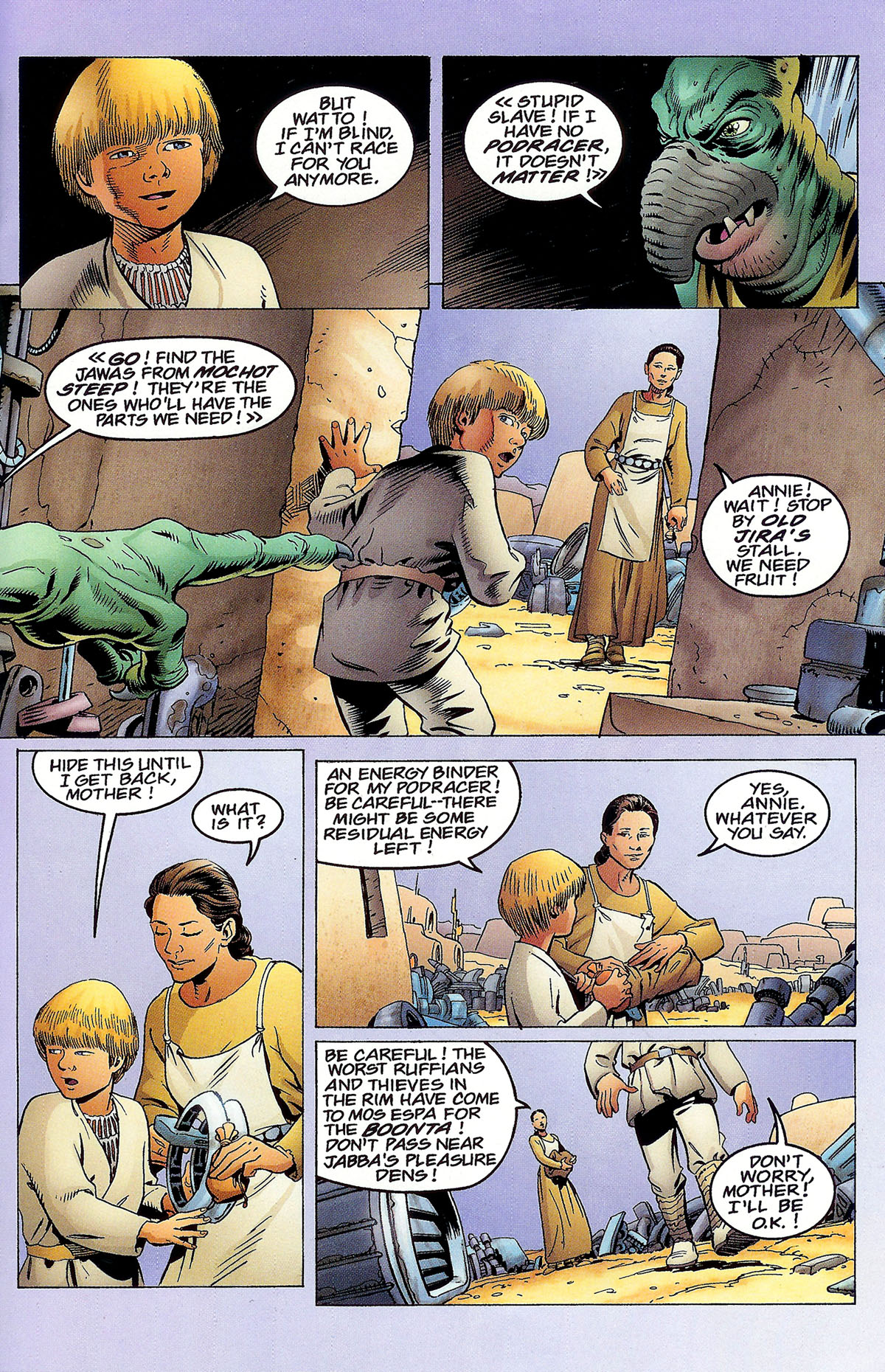 Read online Star Wars: Episode I comic -  Issue # Issue - Anakin Skywalker - 13
