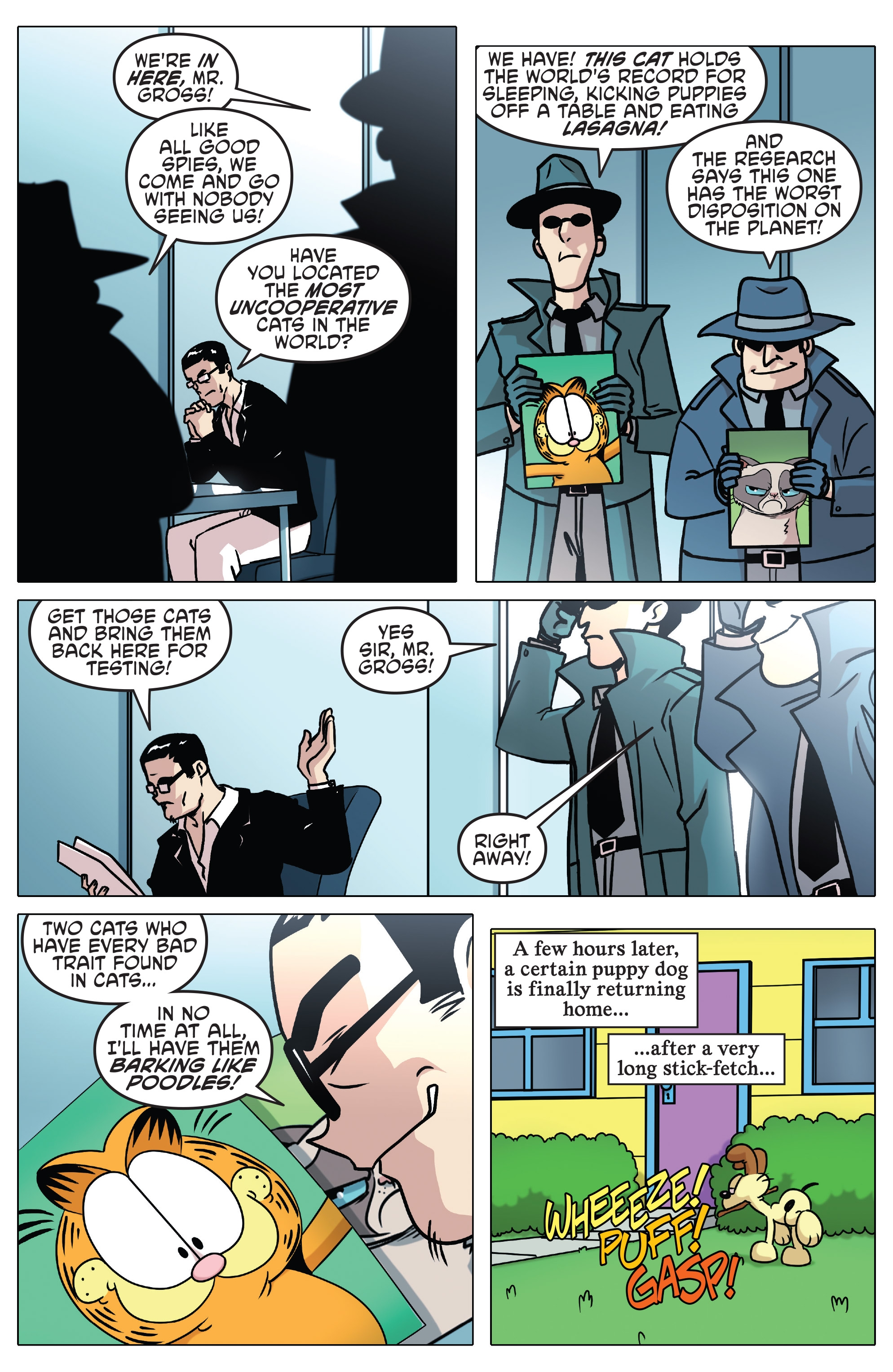 Read online Grumpy Cat/Garfield comic -  Issue #1 - 10