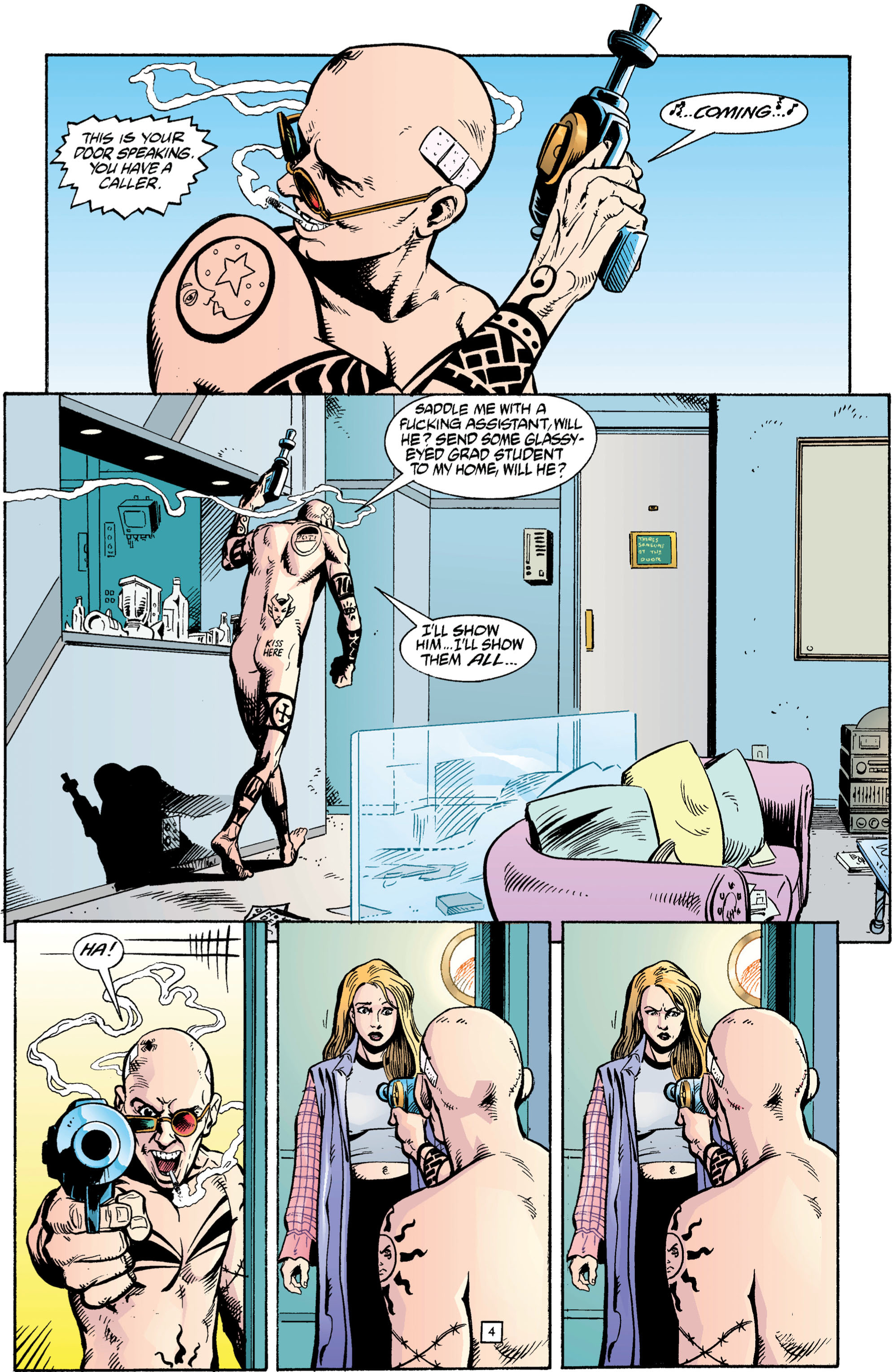 Read online Transmetropolitan comic -  Issue #4 - 5