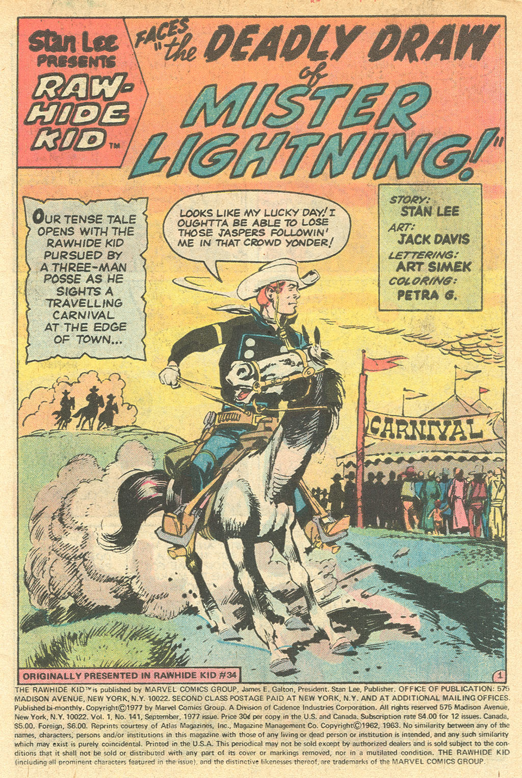 Read online The Rawhide Kid comic -  Issue #141 - 3