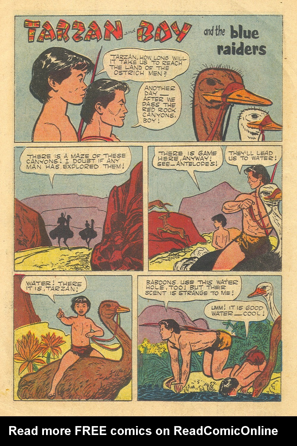 Read online Tarzan (1948) comic -  Issue #64 - 18