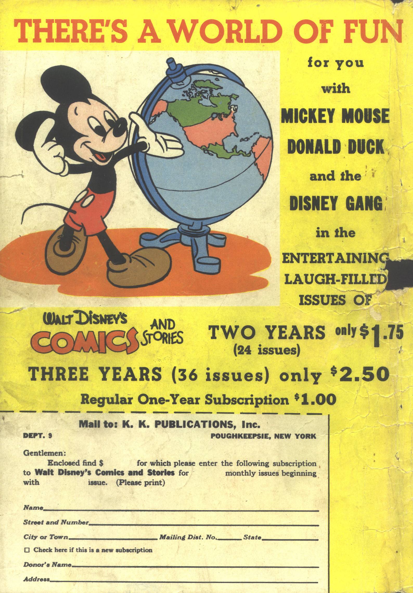 Read online Walt Disney's Comics and Stories comic -  Issue #48 - 52