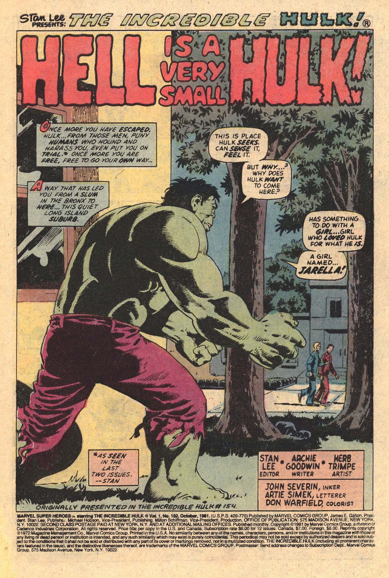 Read online Marvel Super-Heroes comic -  Issue #102 - 3