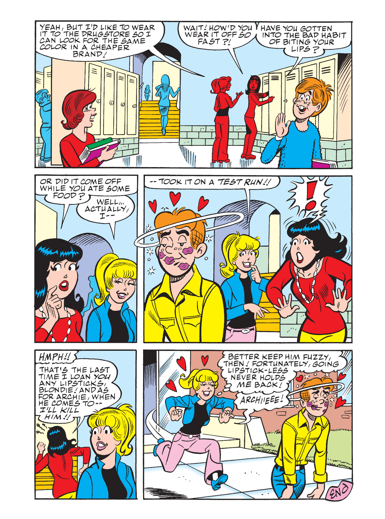 Read online Betty and Veronica Double Digest comic -  Issue #211 - 96