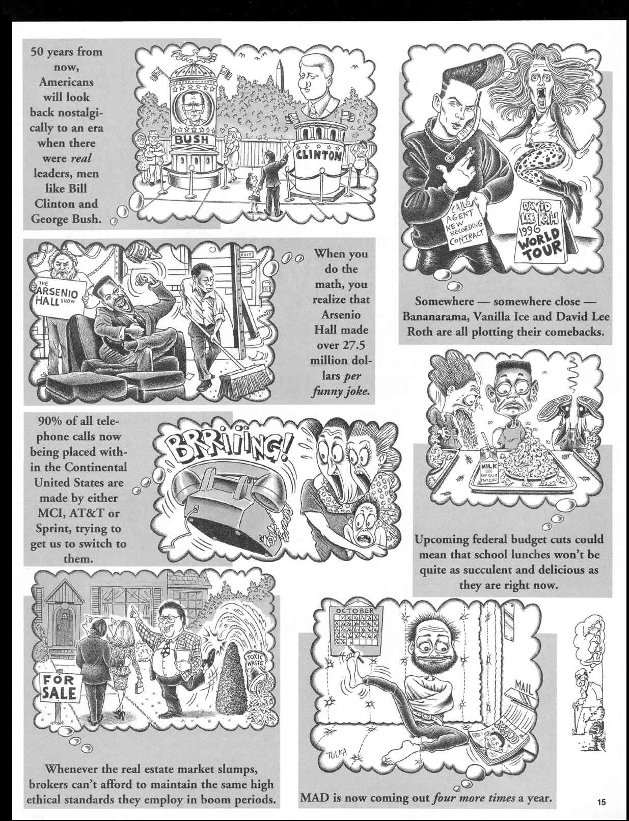 Read online MAD comic -  Issue #345 - 17