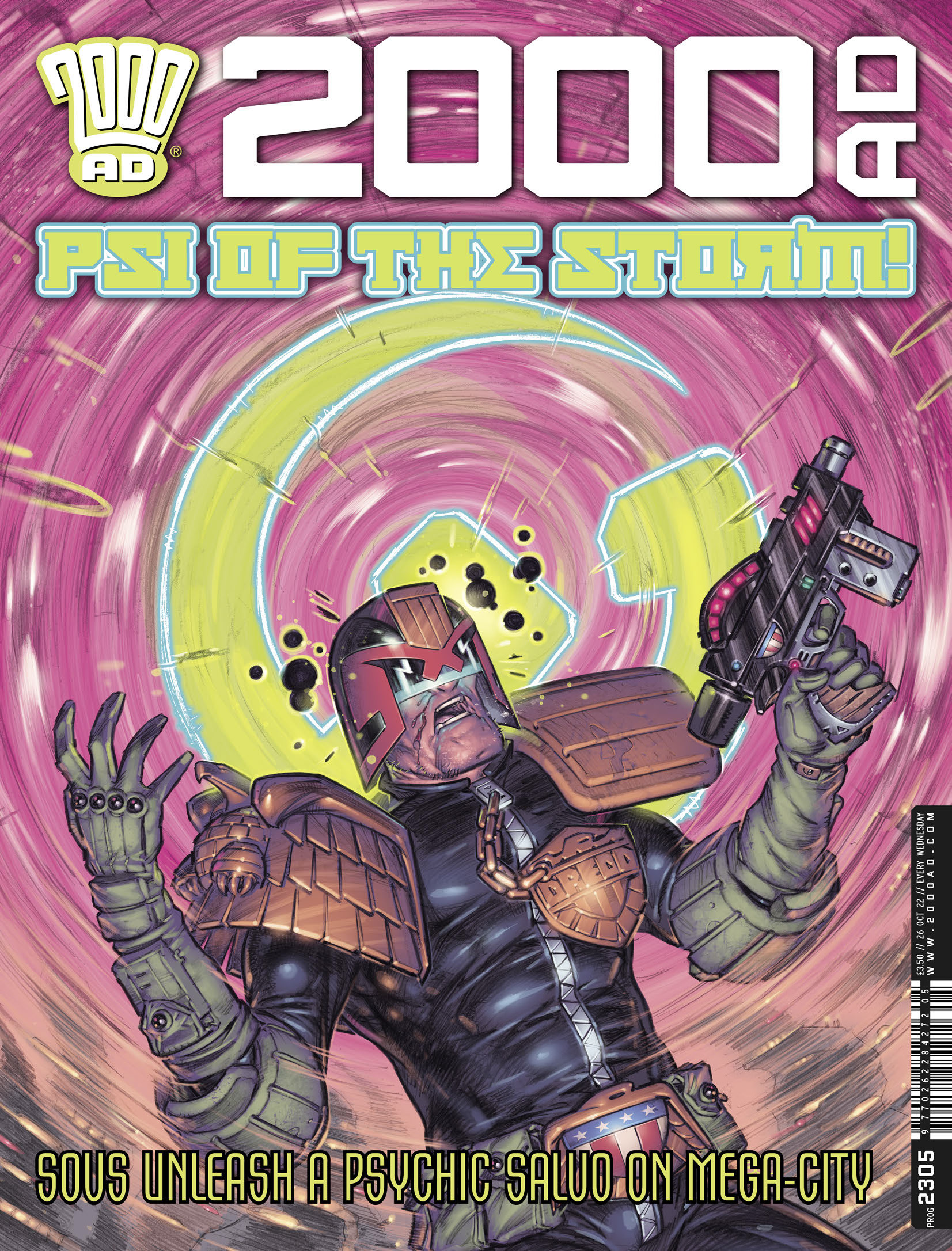 Read online 2000 AD comic -  Issue #2305 - 1