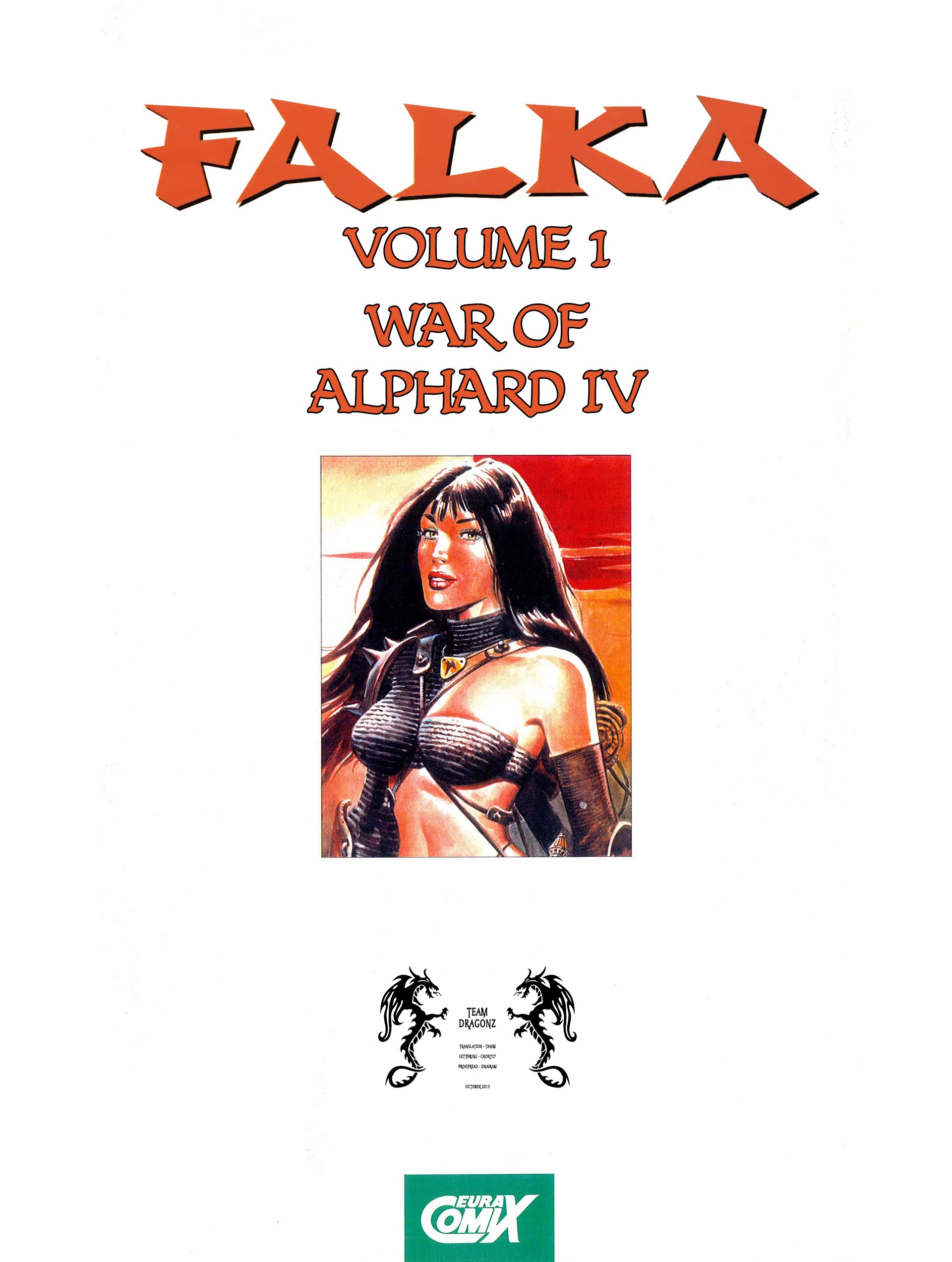 Read online Falka comic -  Issue #1 - 2