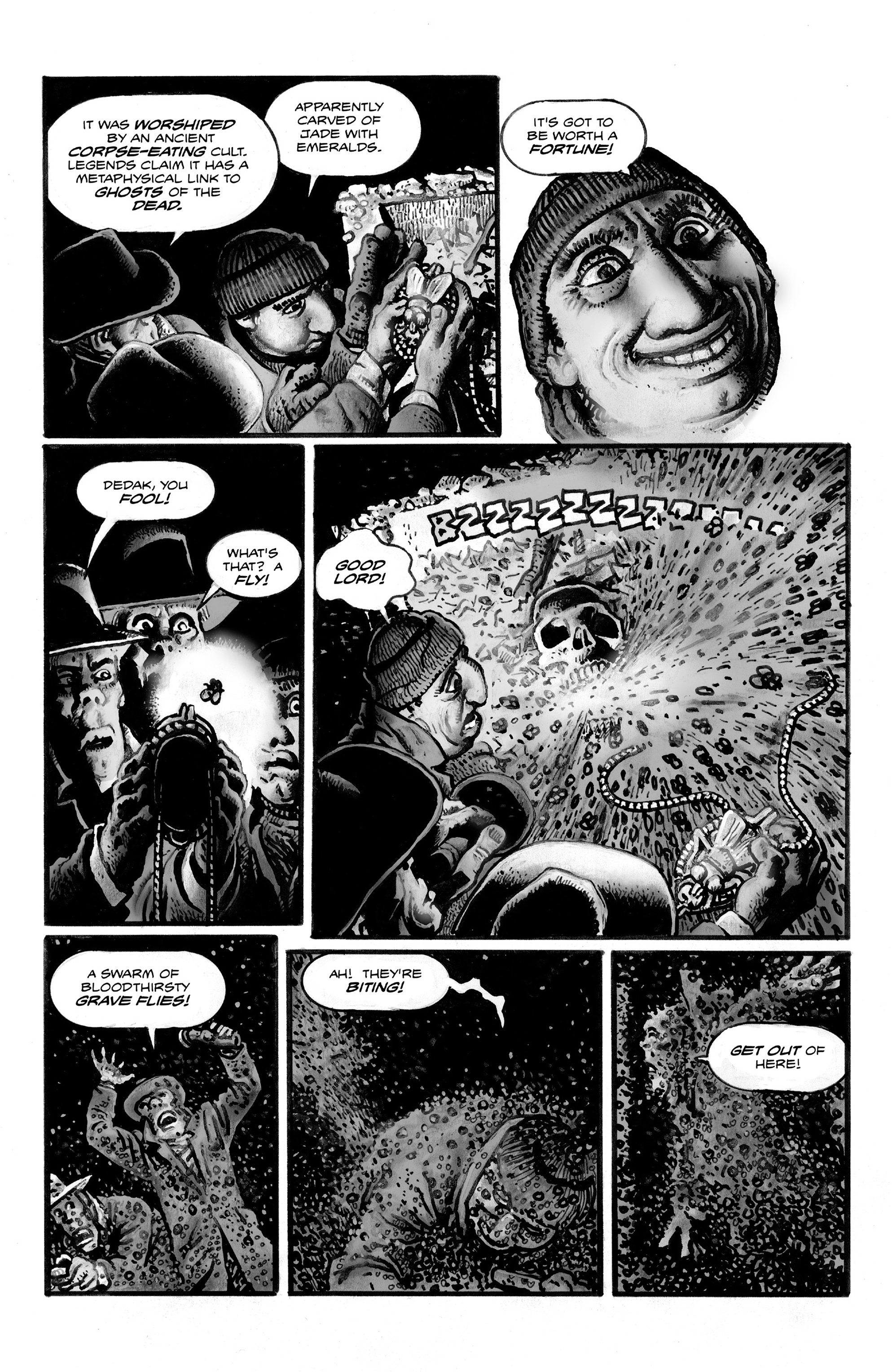 Read online Shadows on the Grave comic -  Issue #3 - 9