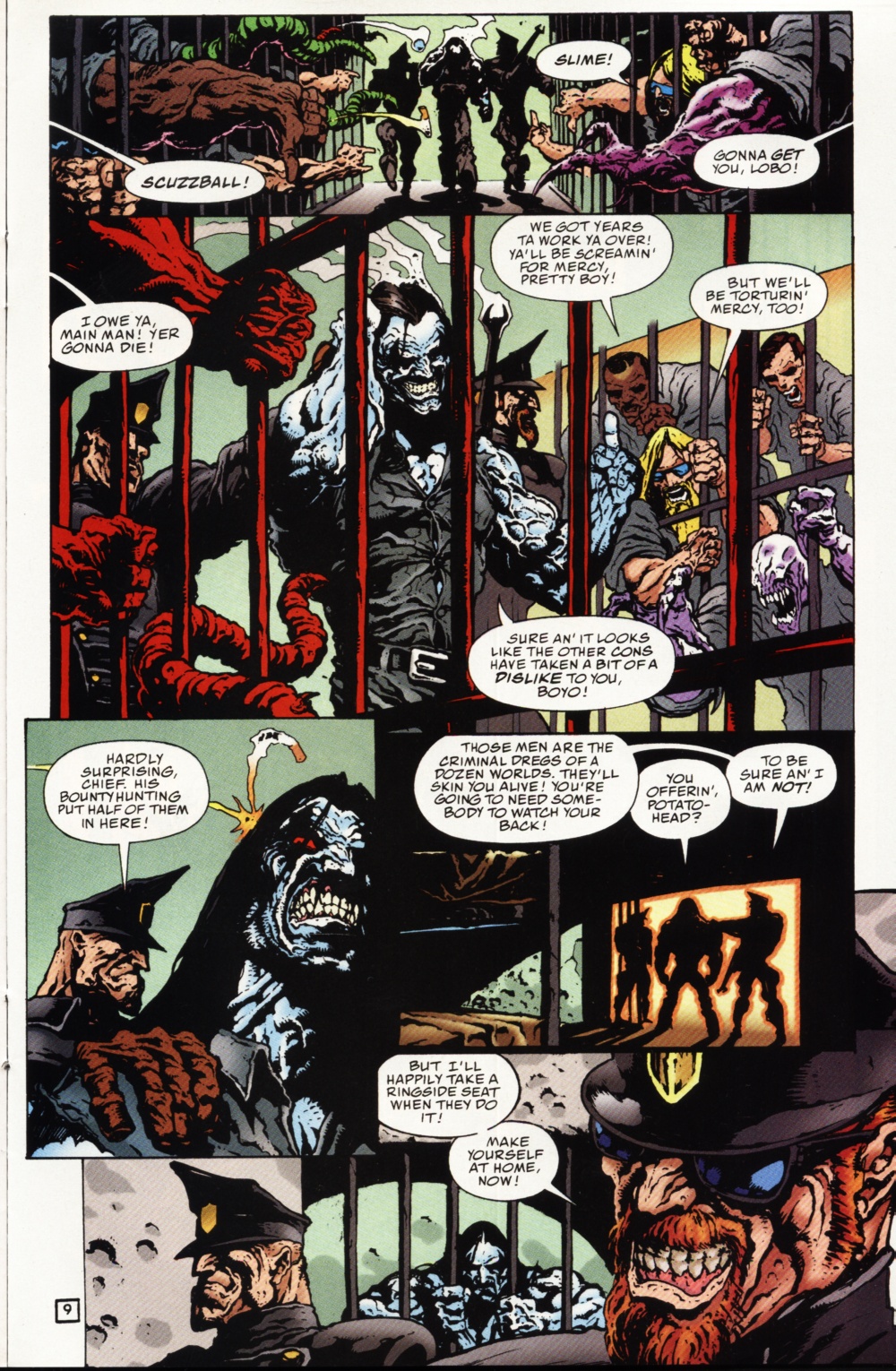Read online Lobo: Chained comic -  Issue # Full - 10