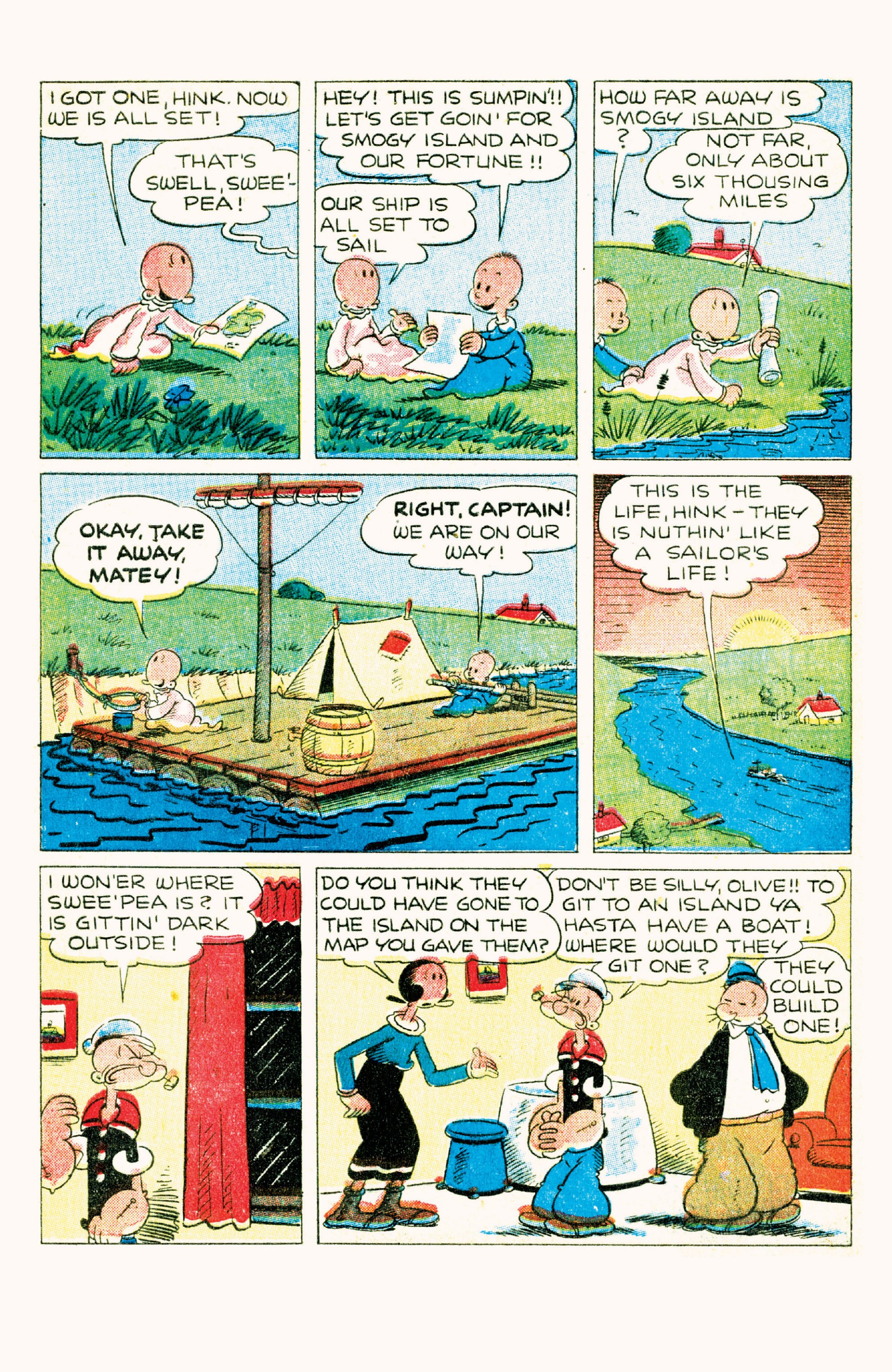 Read online Classic Popeye comic -  Issue #6 - 4