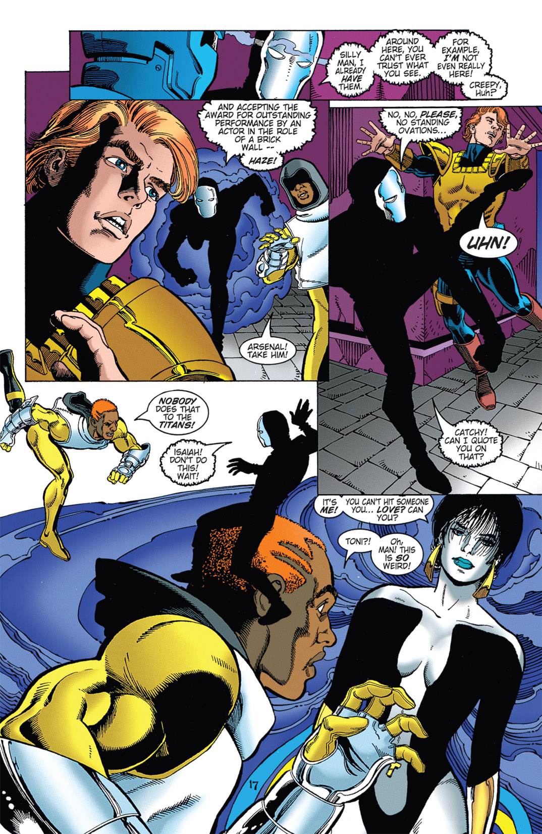 Read online Teen Titans (1996) comic -  Issue #14 - 18