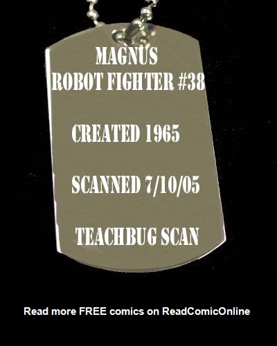Read online Magnus, Robot Fighter 4000 AD comic -  Issue #38 - 1