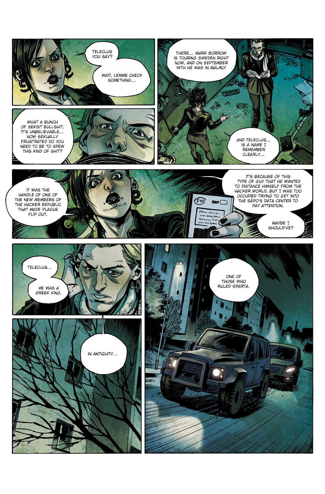 Millennium: The Girl Who Danced With Death issue 2 - Page 12