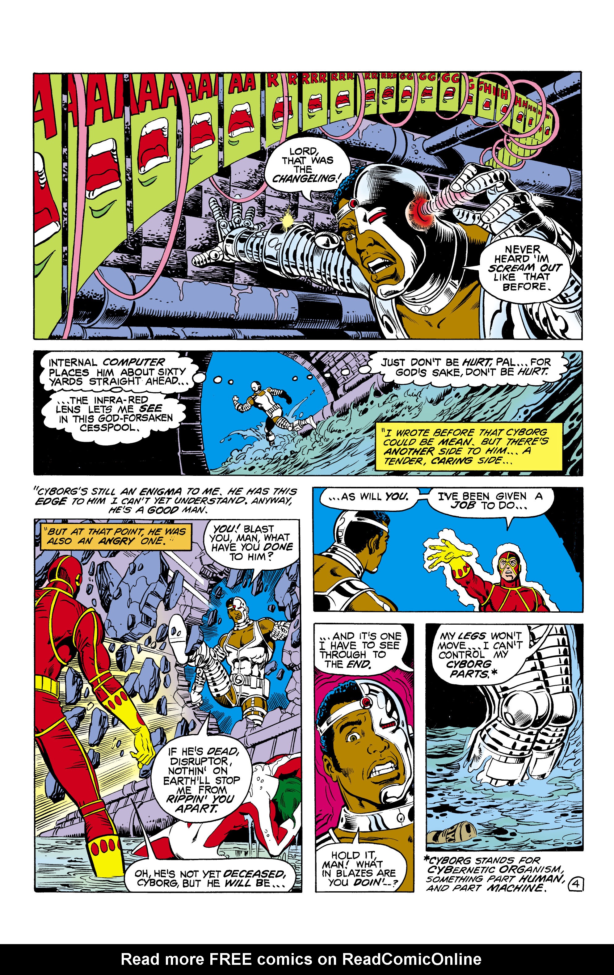 Read online The New Teen Titans (1980) comic -  Issue #20 - 5