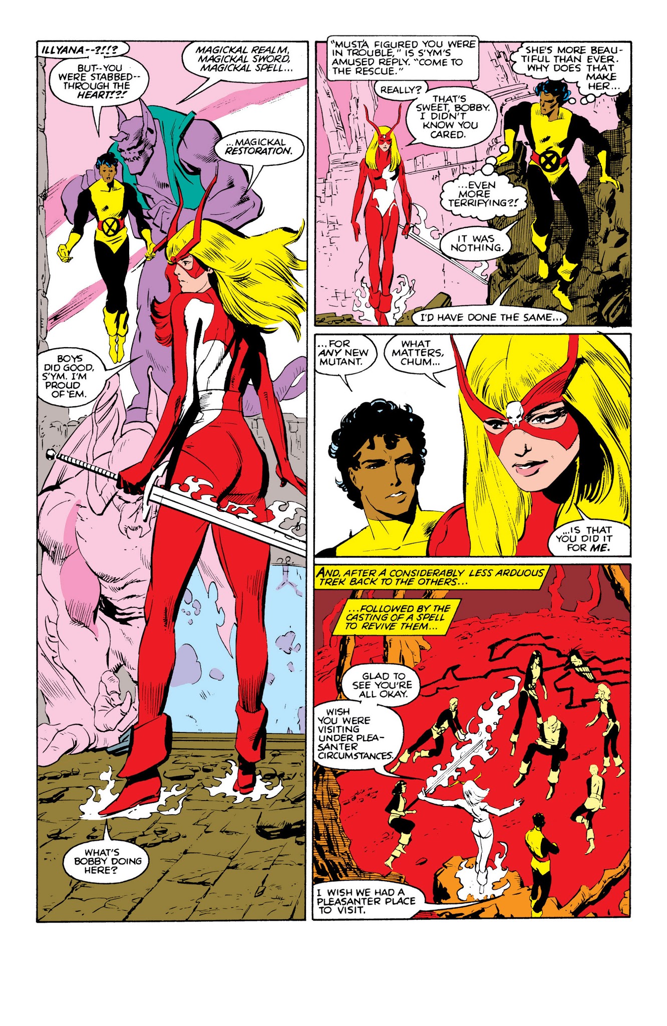 Read online New Mutants Classic comic -  Issue # TPB 6 - 242