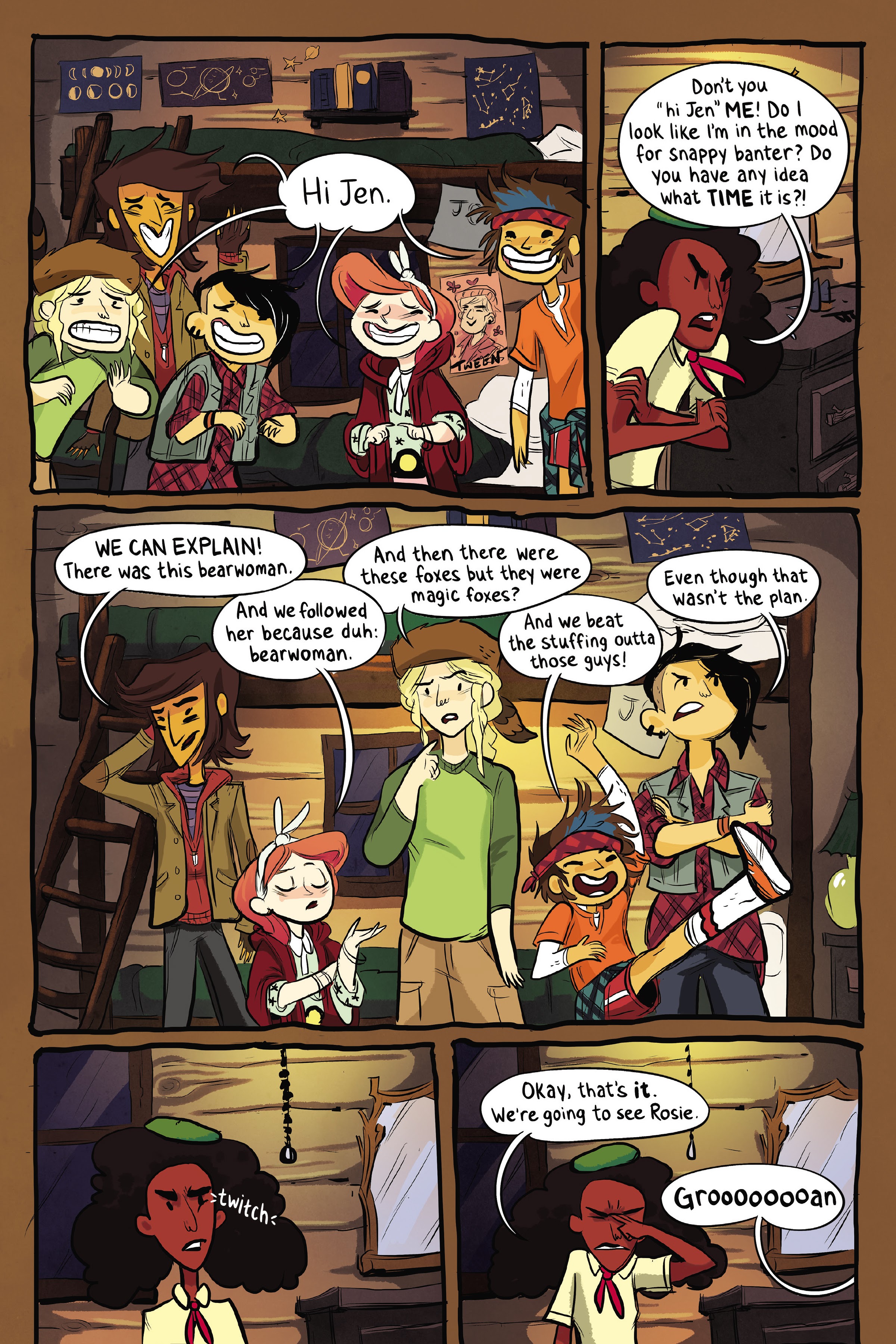 Read online Lumberjanes: The Infernal Compass comic -  Issue # TPB - 113