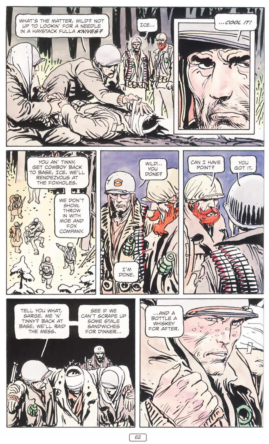 Read online Sgt. Rock: Between Hell & A Hard Place comic -  Issue # TPB - 68