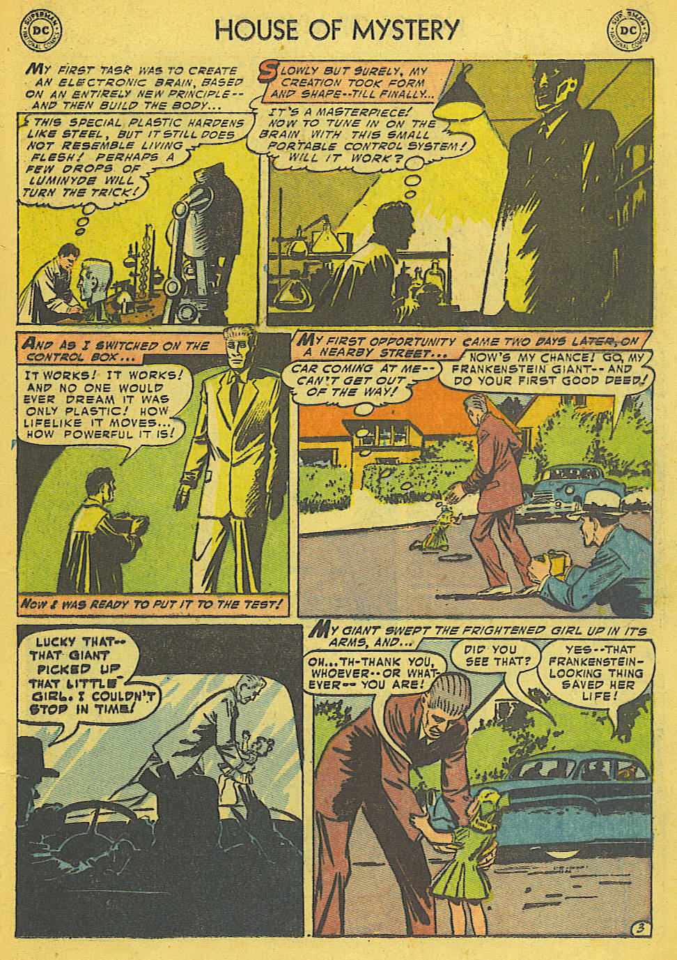 Read online House of Mystery (1951) comic -  Issue #36 - 13