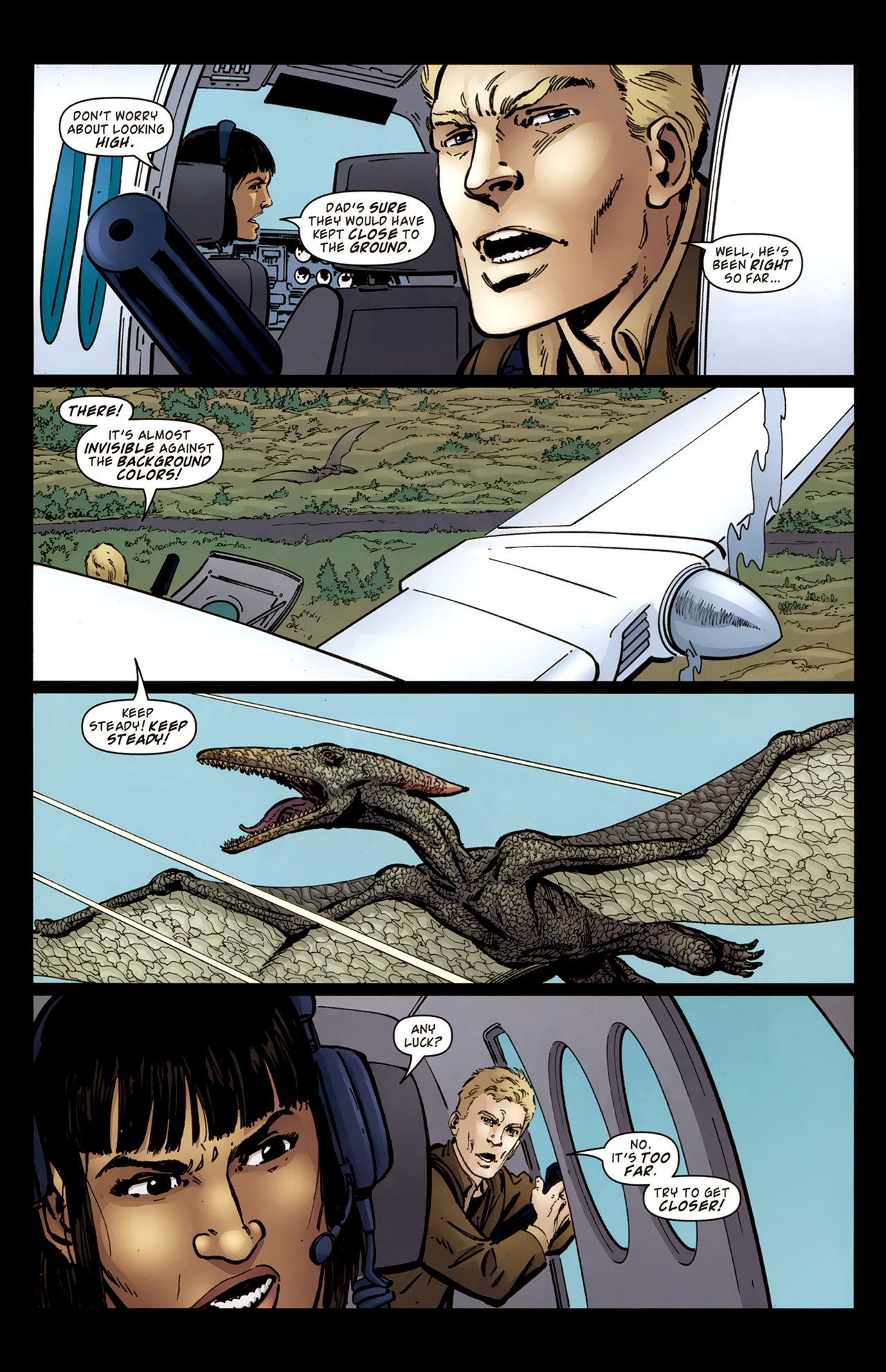 Read online Jurassic Park: The Devils in the Desert comic -  Issue #4 - 7