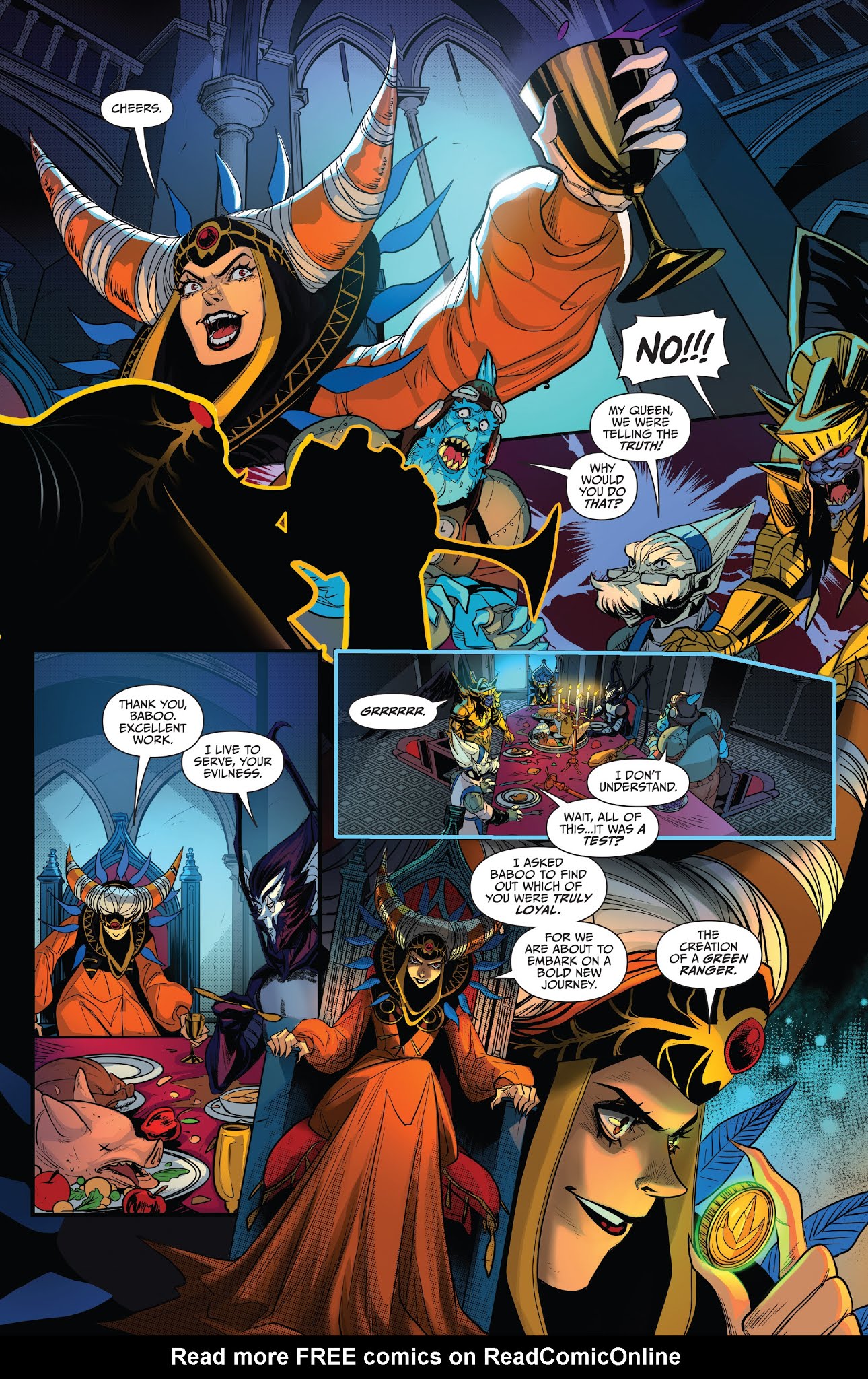 Read online Saban's Go Go Power Rangers comic -  Issue #16 - 21