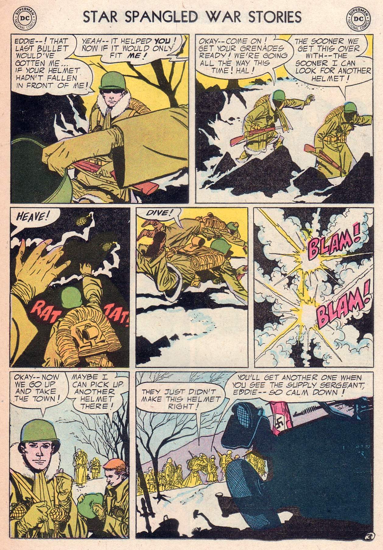 Read online Star Spangled War Stories (1952) comic -  Issue #33 - 15