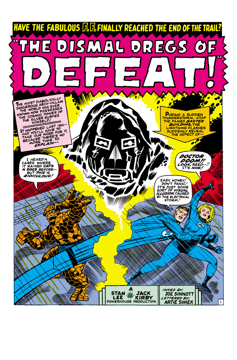 Read online Fantastic Four (1961) comic -  Issue #58 - 2