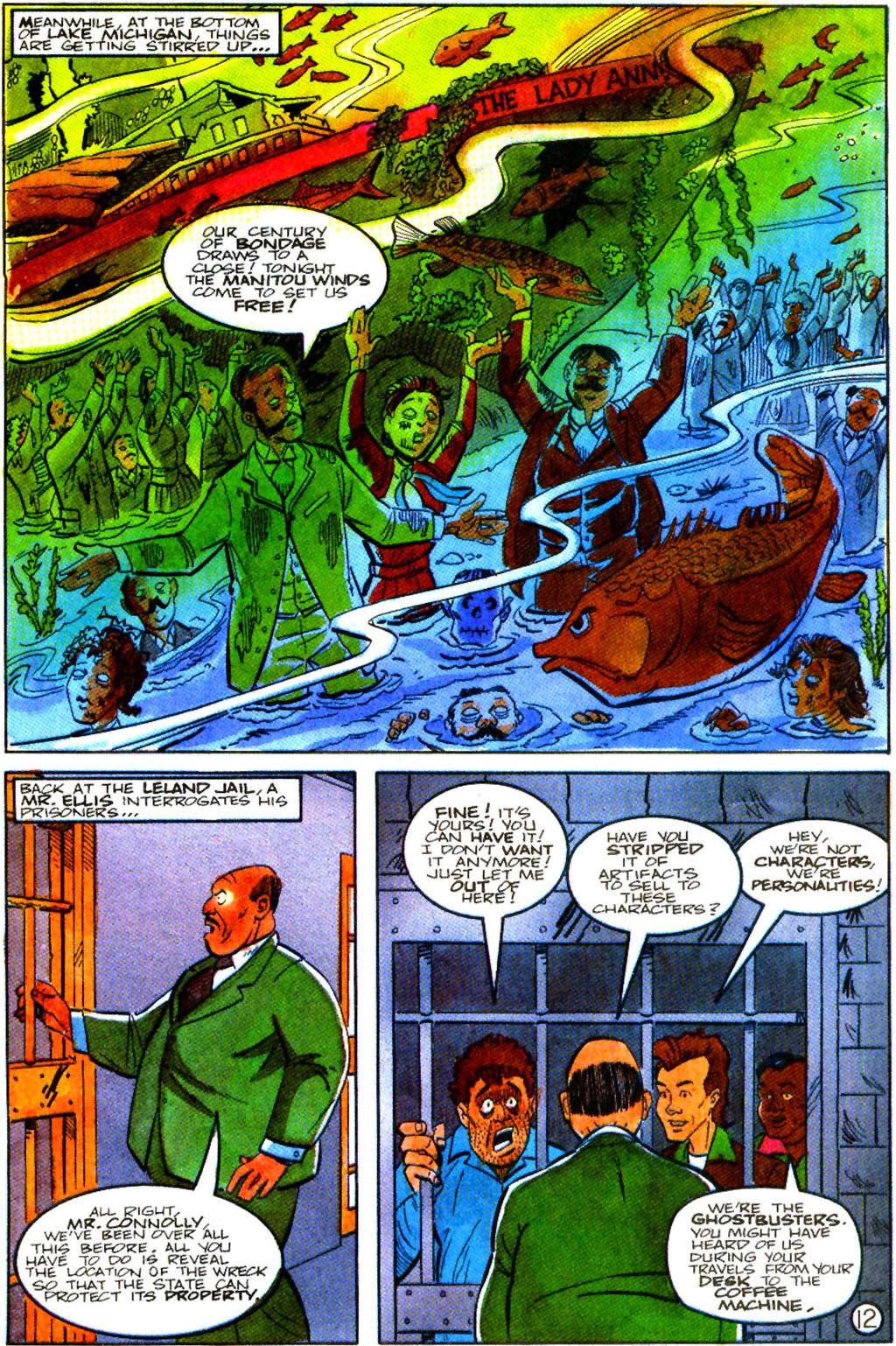 Read online Real Ghostbusters comic -  Issue #27 - 16