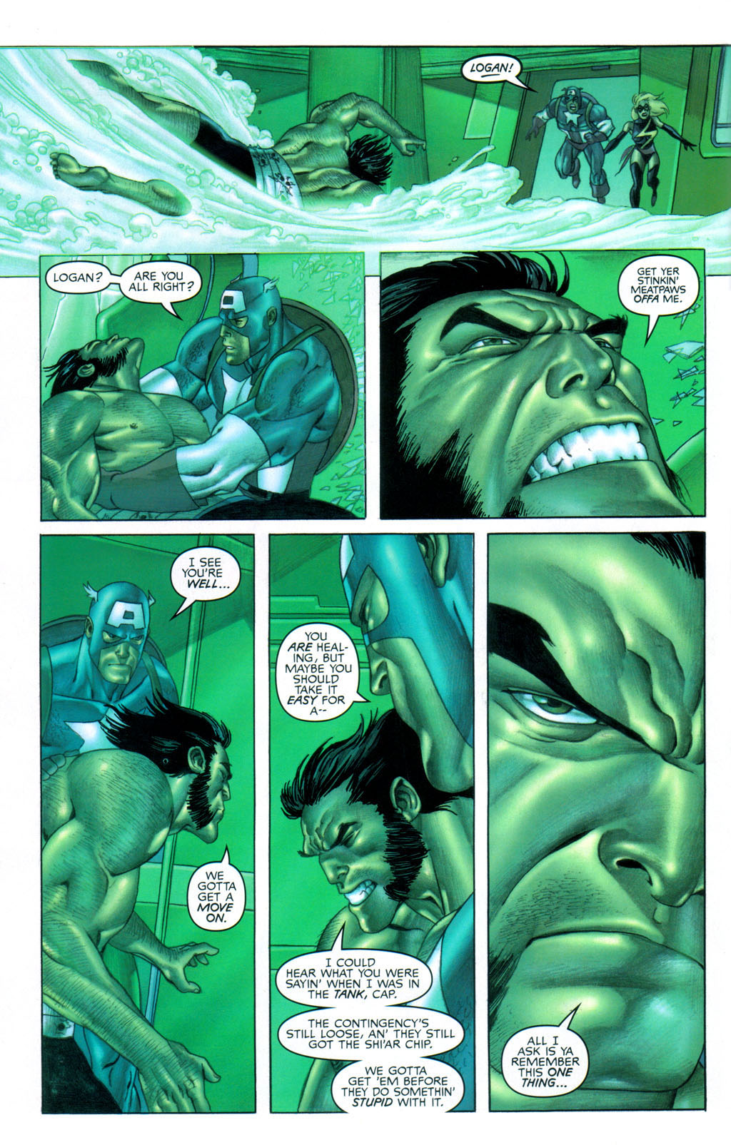 Read online Wolverine/Captain America comic -  Issue #3 - 21