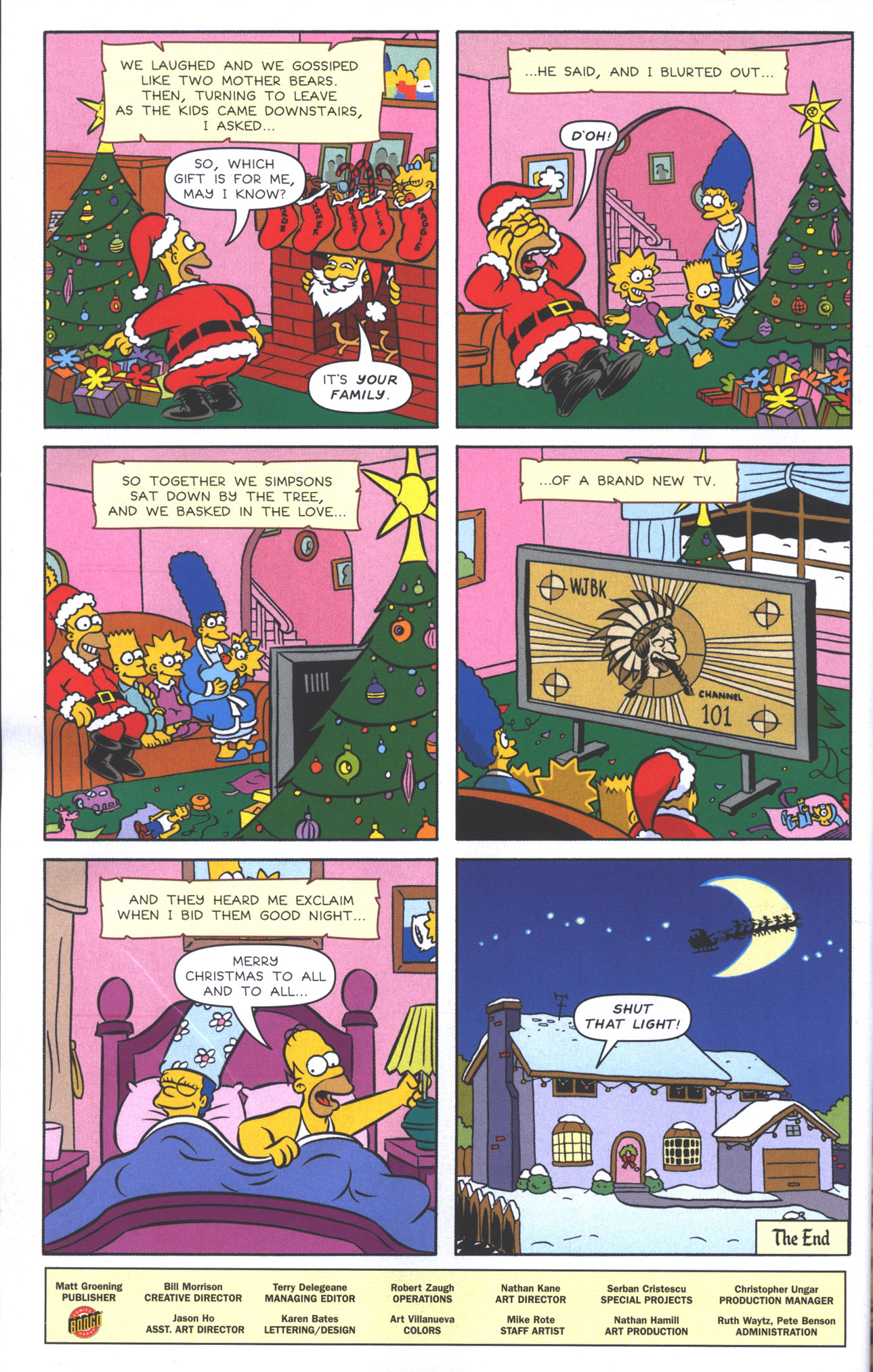 Read online The Simpsons Winter Wingding comic -  Issue #4 - 50