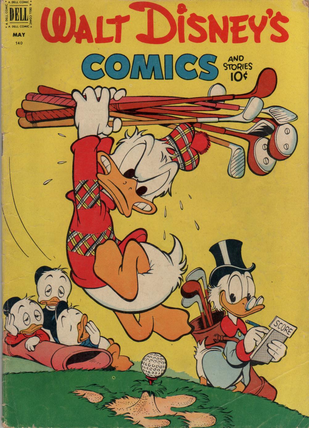 Read online Walt Disney's Comics and Stories comic -  Issue #140 - 1