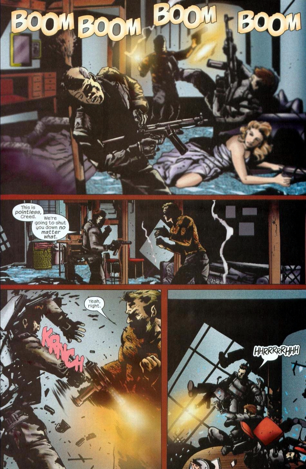 Read online Sabretooth: Mary Shelley Overdrive comic -  Issue #2 - 5