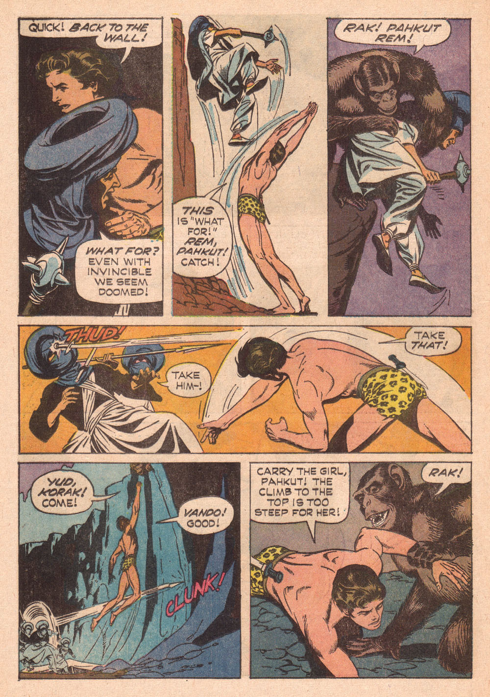 Read online Korak, Son of Tarzan (1964) comic -  Issue #7 - 24