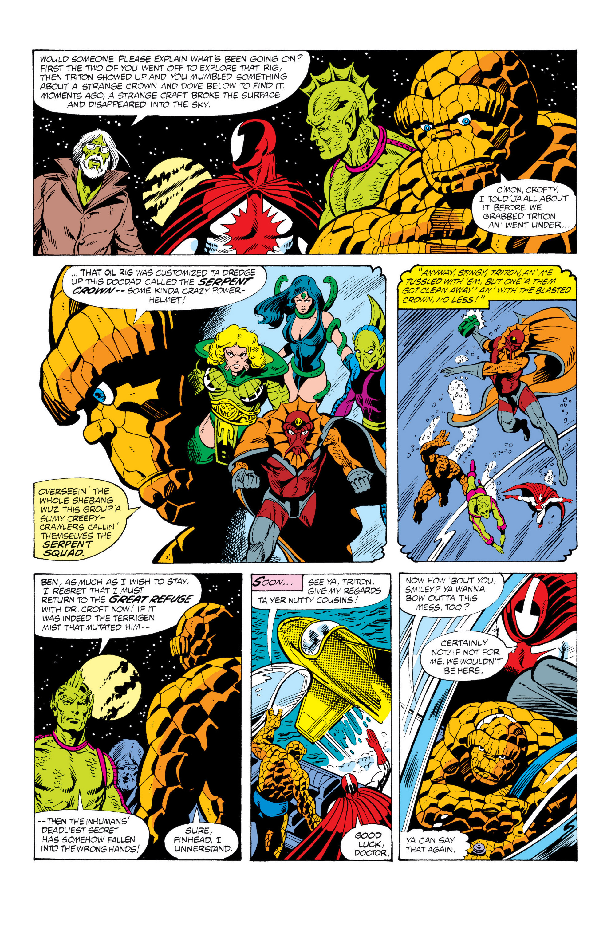 Read online Thing: The Serpent Crown Affair comic -  Issue # TPB - 45
