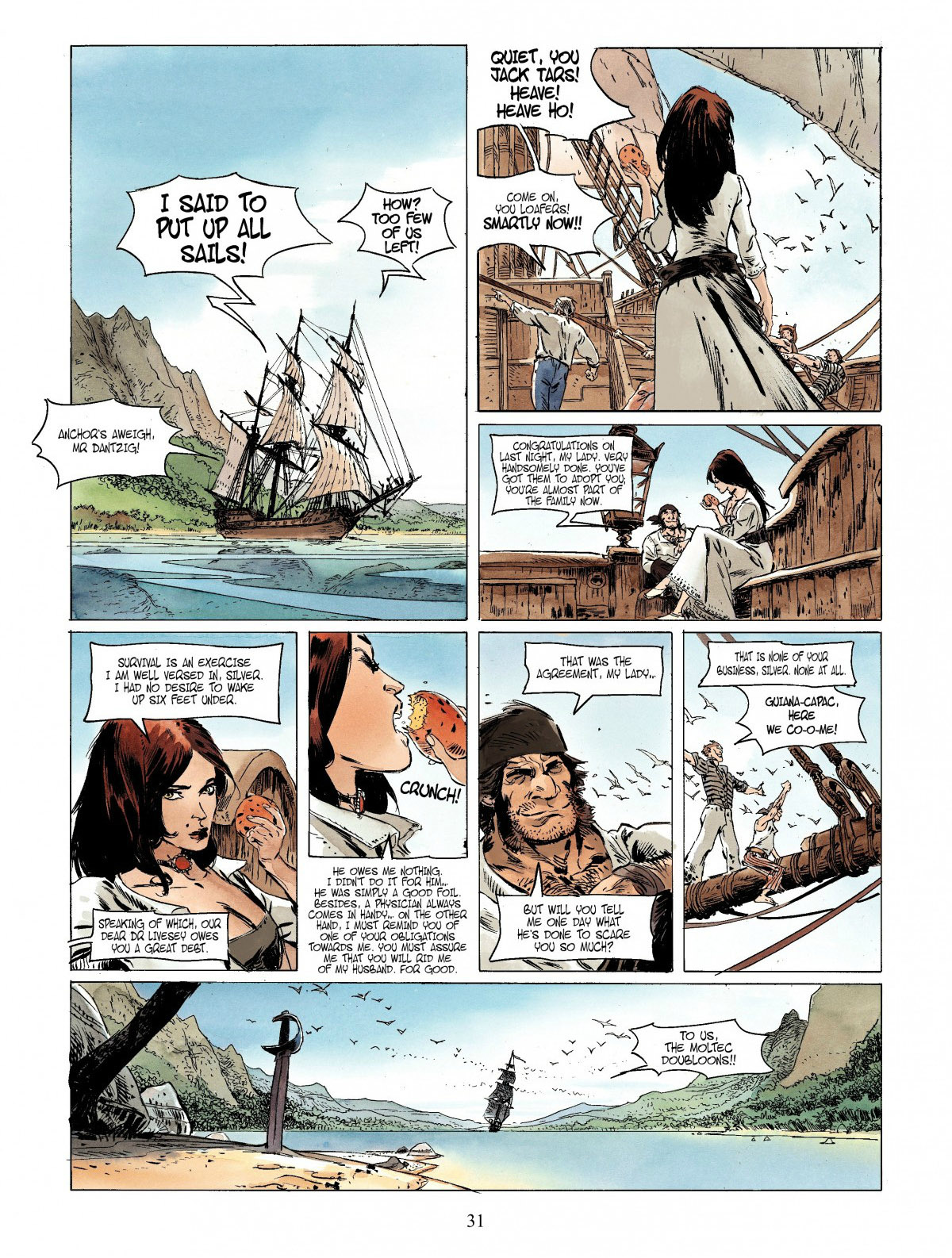 Read online Long John Silver comic -  Issue #3 - 30
